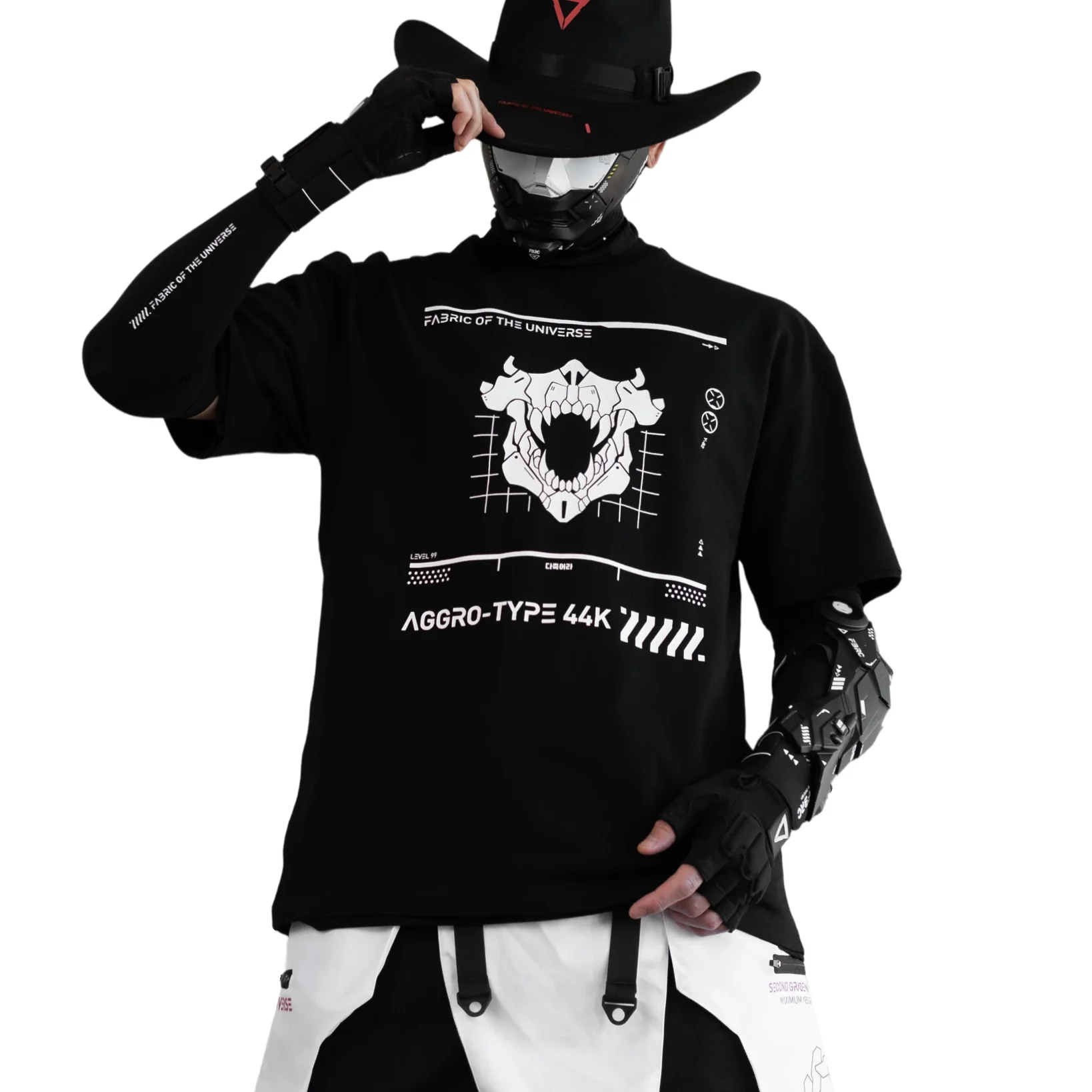 Aggro-Type 44K Black Short Sleeve T - Image 3