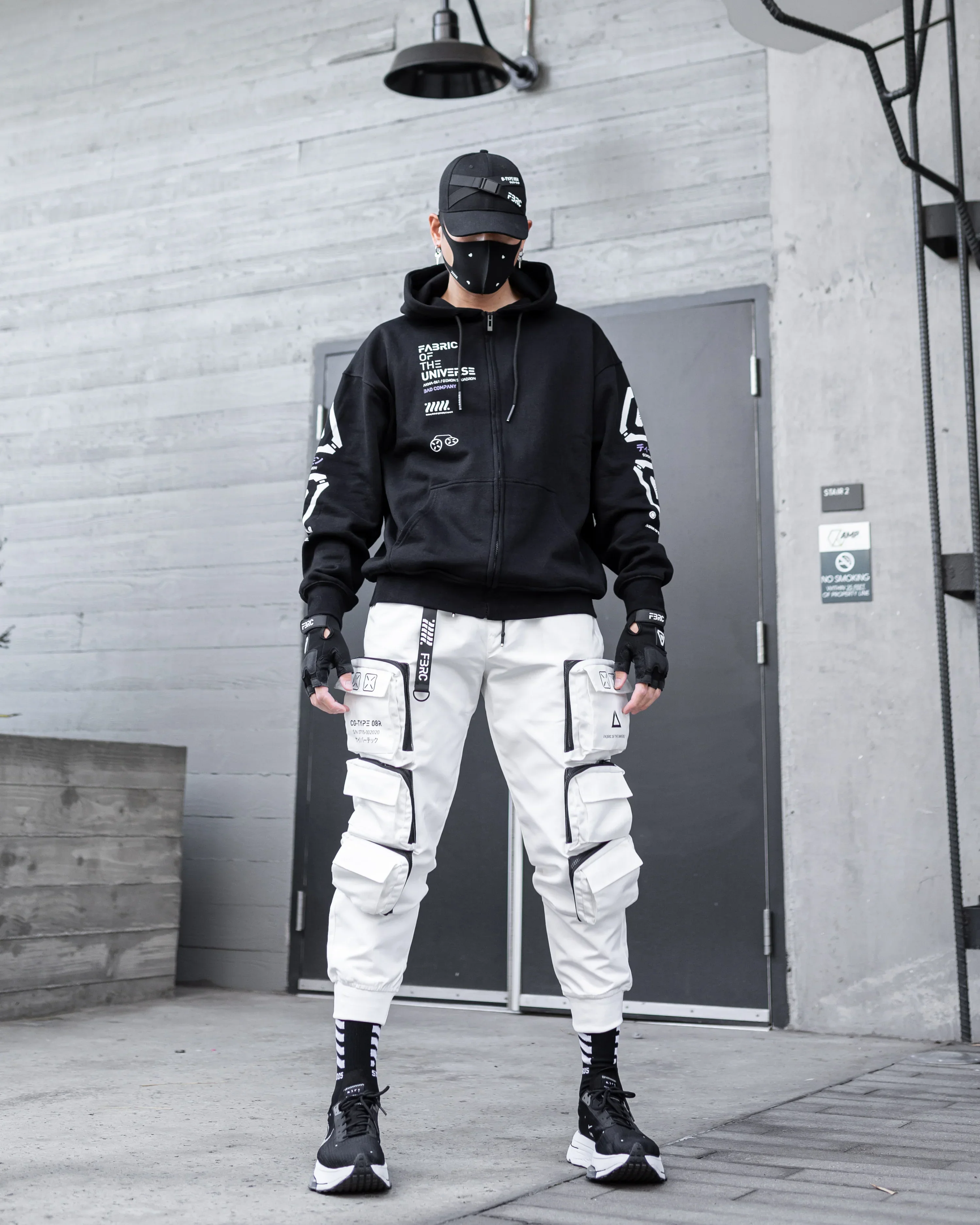 AKMA-061 PR Black Zip Hoodie - Image 4