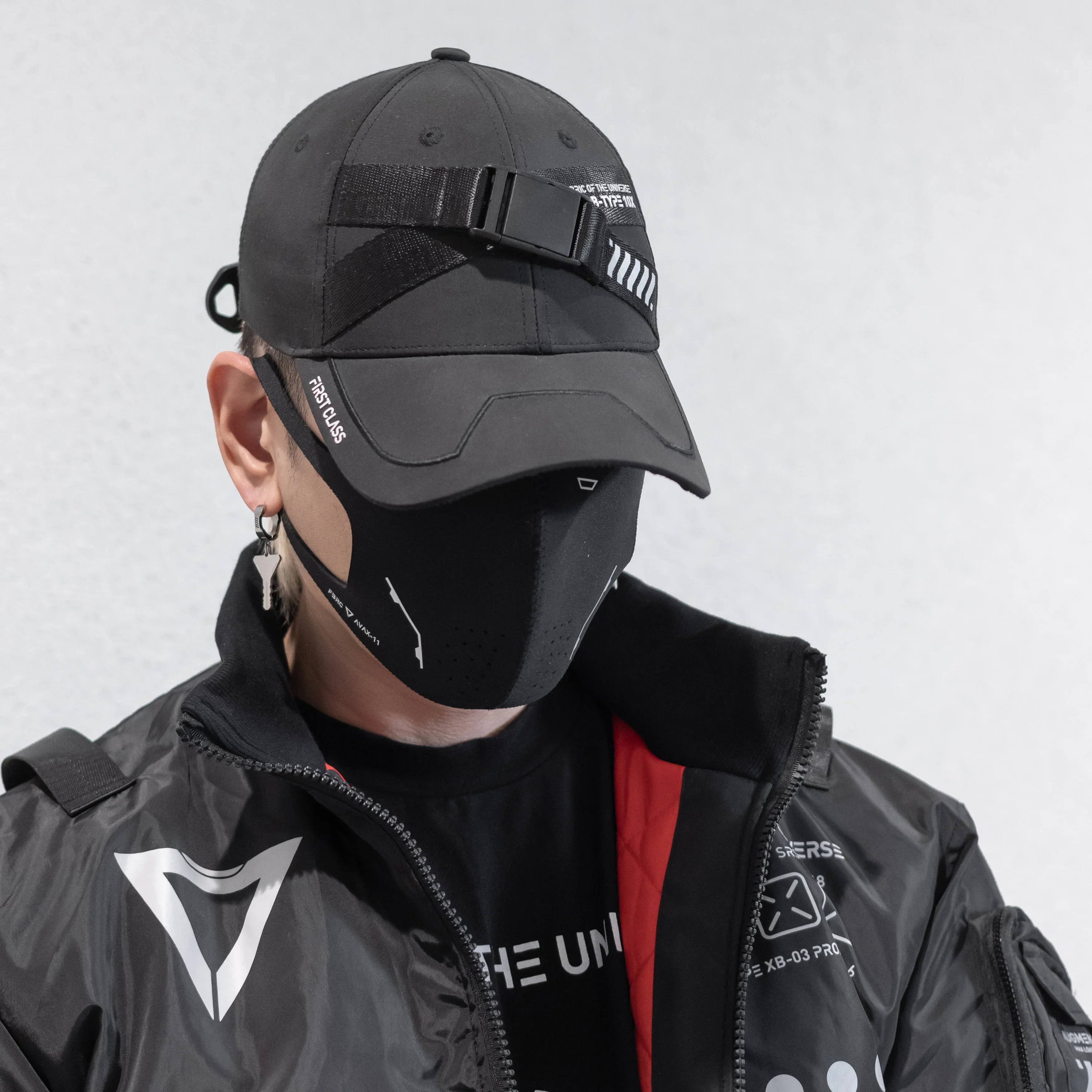 B-Type 10X Black Baseball Cap - Image 4