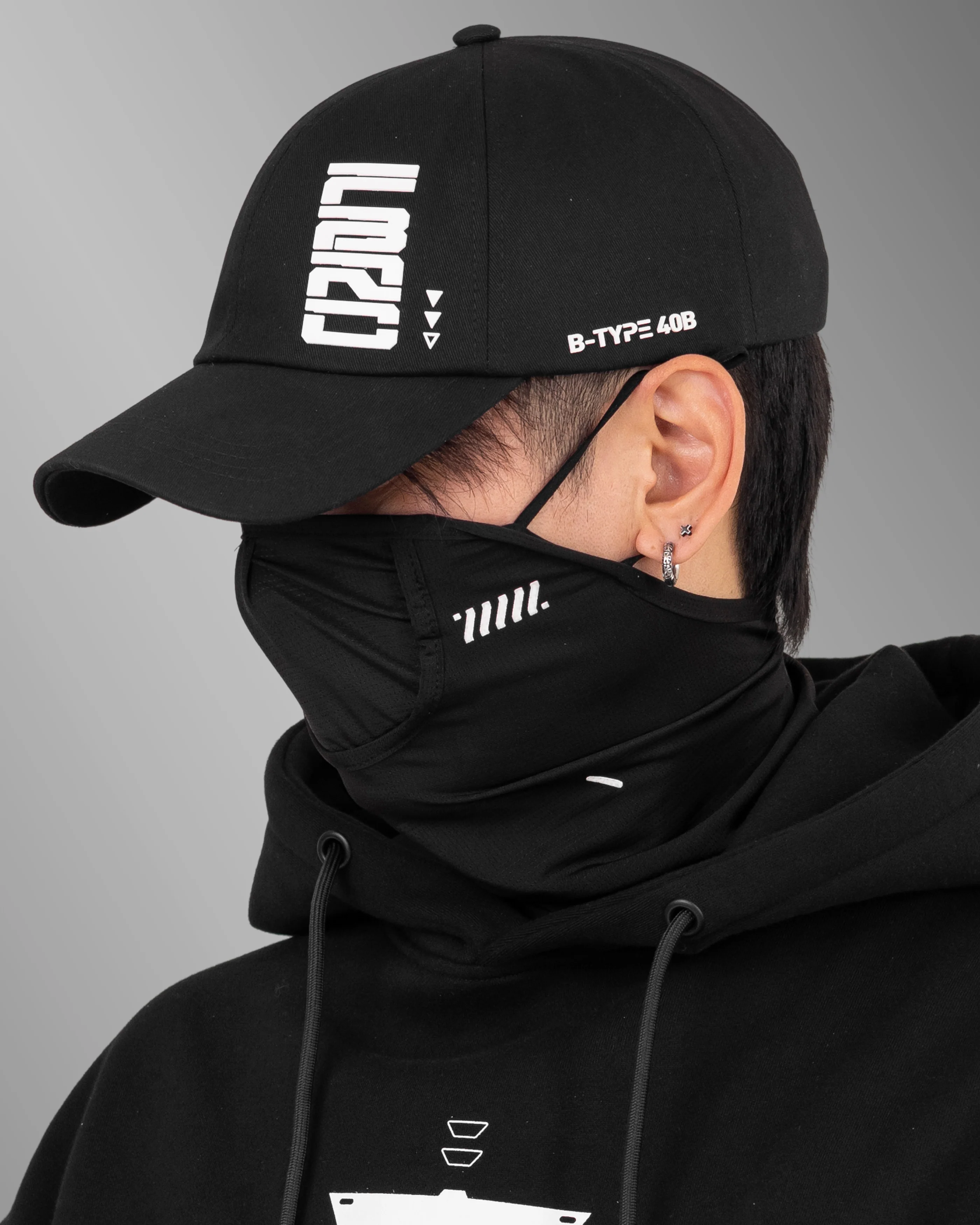 B-Type 40B Black Big Dome Cap - Image 8