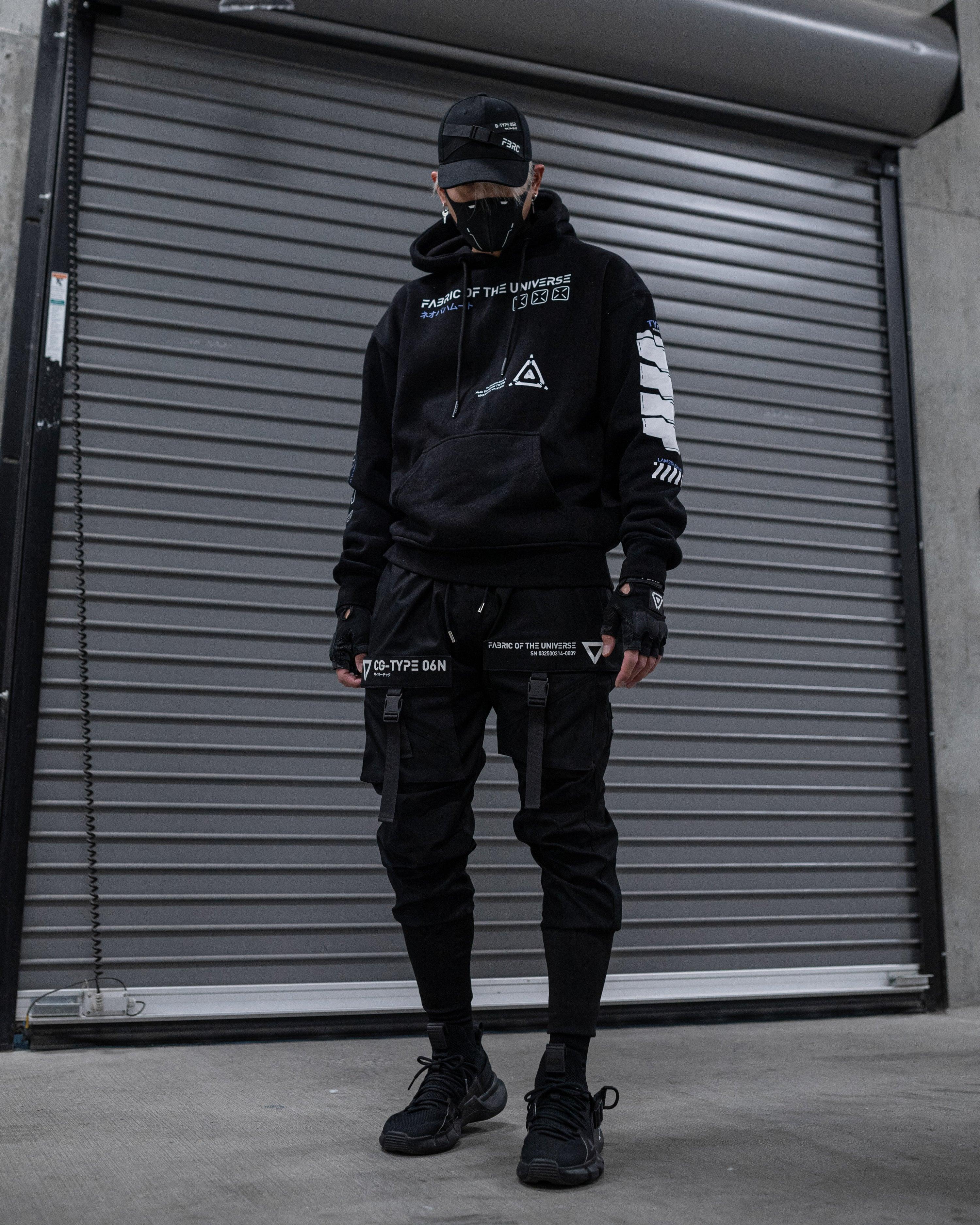 Bahamut-07 BL Black Hoodie - Image 6