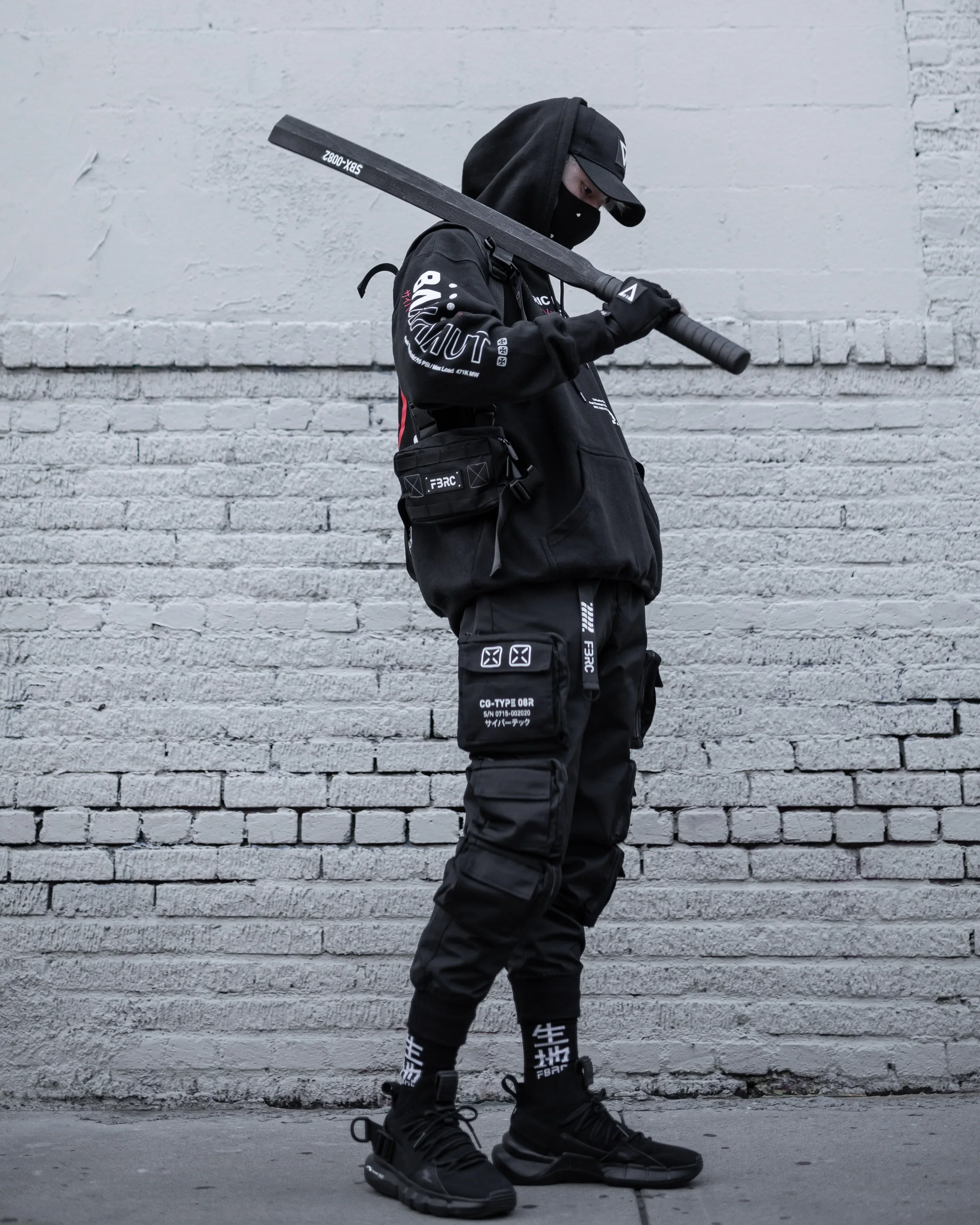 Bahamut-07 RD Black Hoodie - Image 7