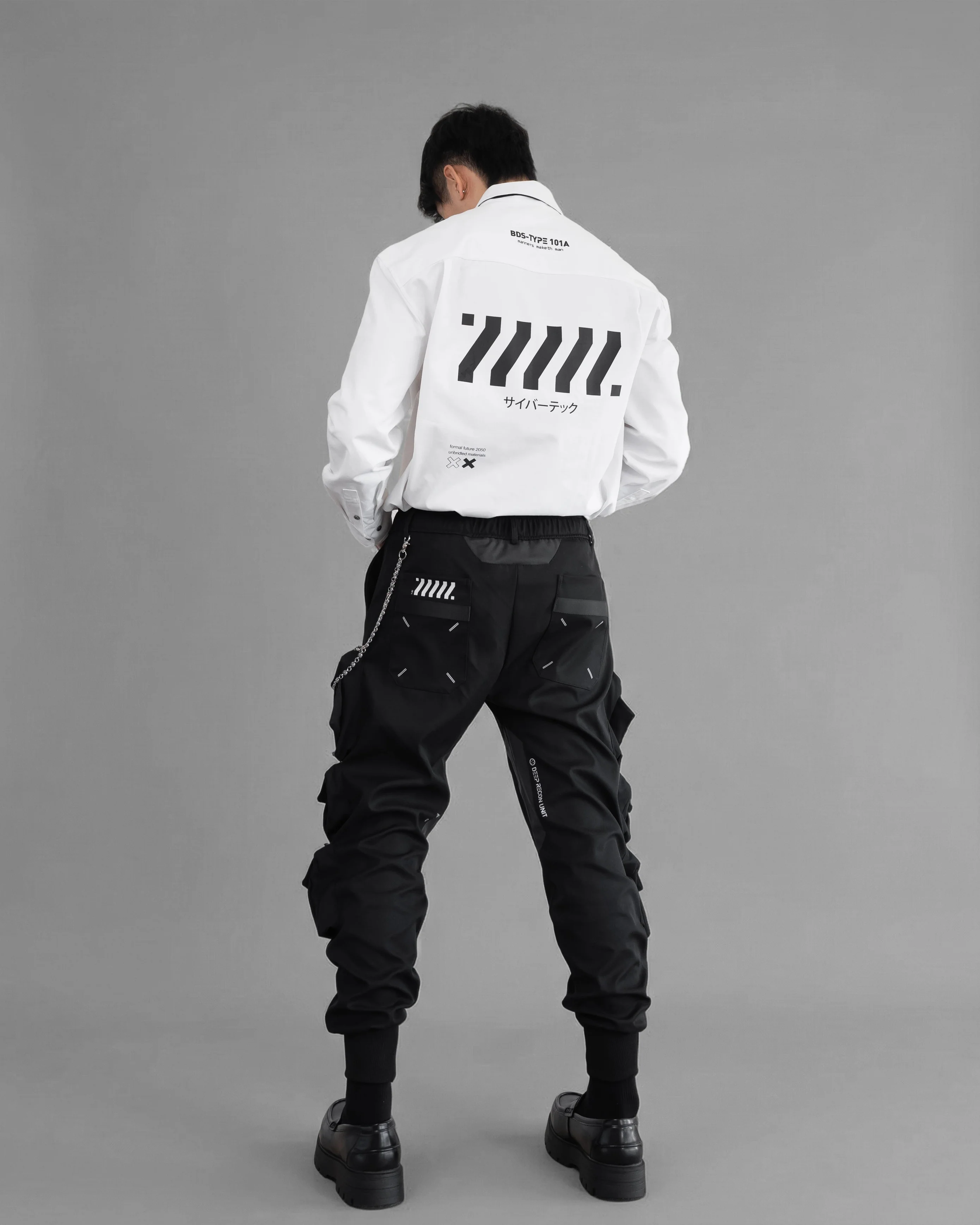 BDS-Type 101A White Dress Shirt - Image 5