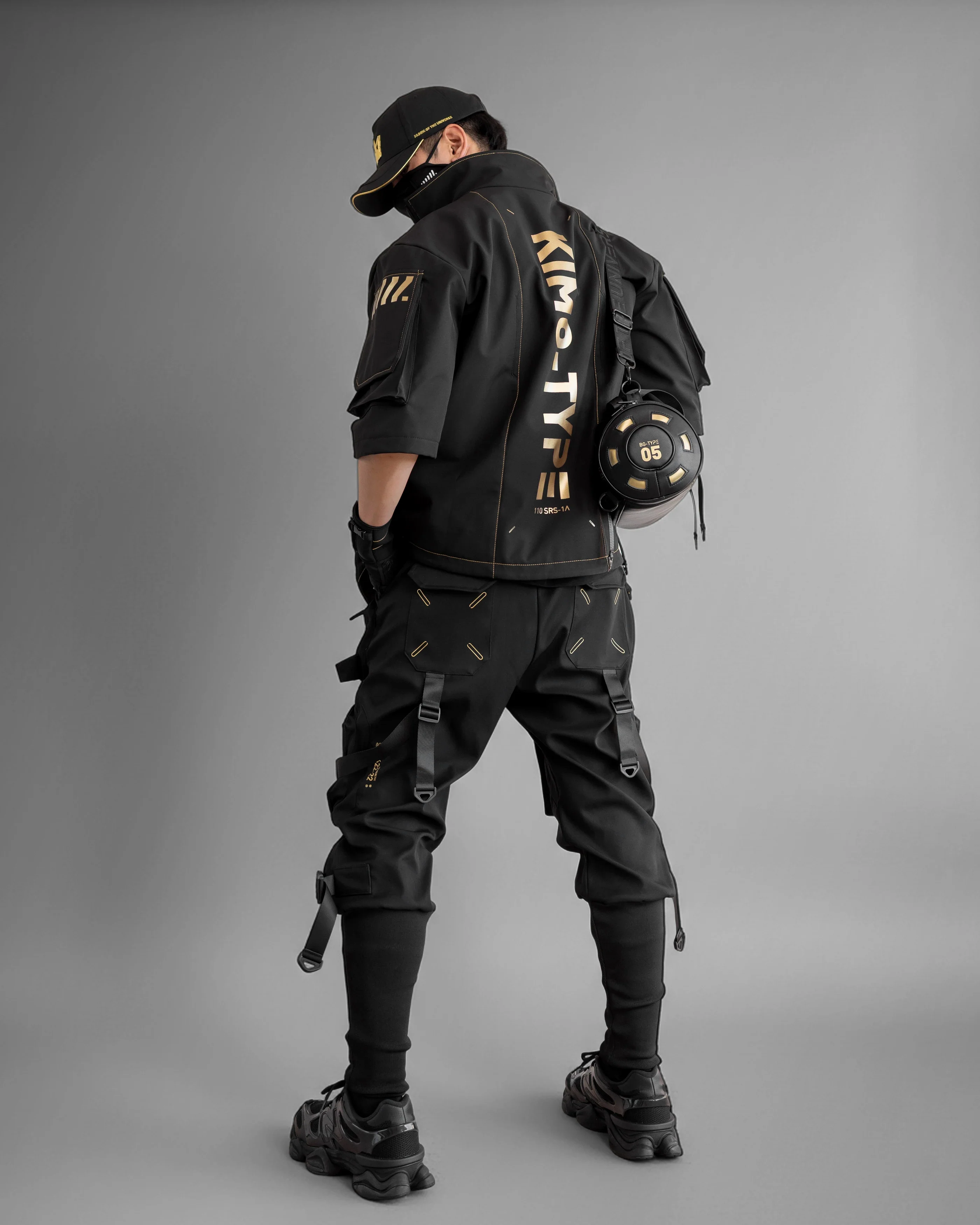 BG-Type 05S Black Gold Mini Bag - Image 8
