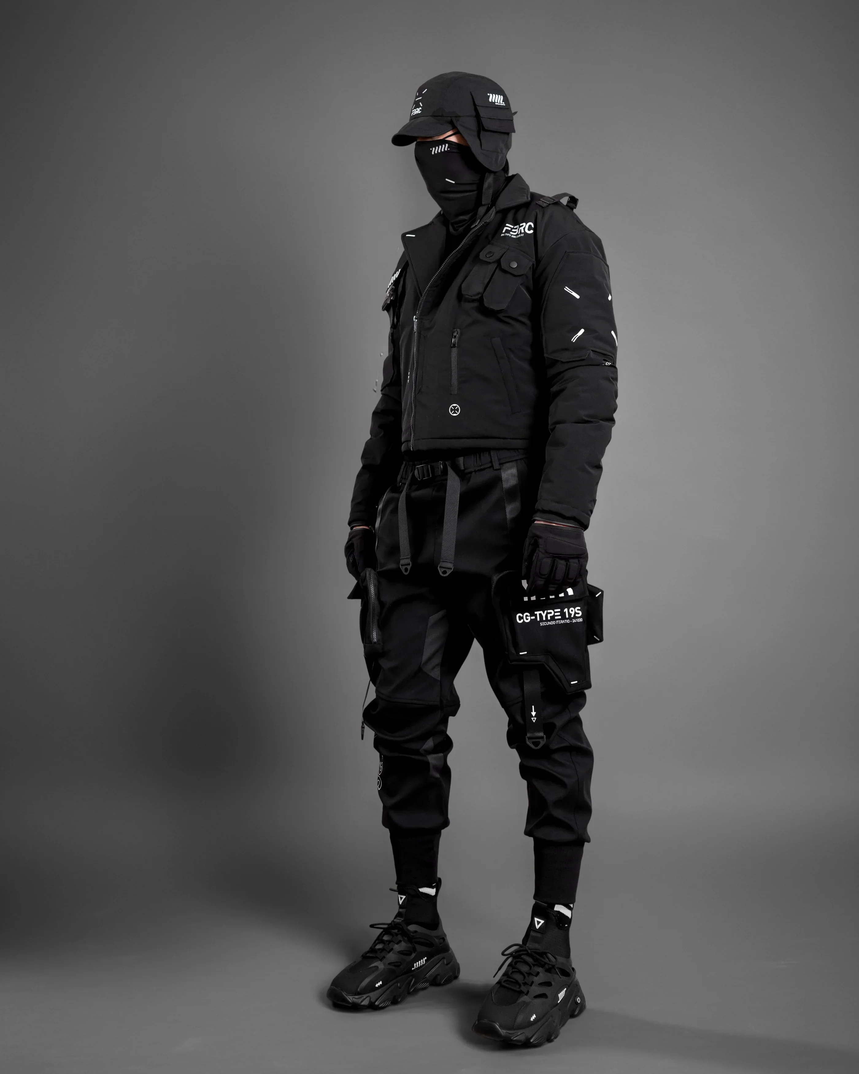 BK-Type 300 Black Biker Jacket - Image 3