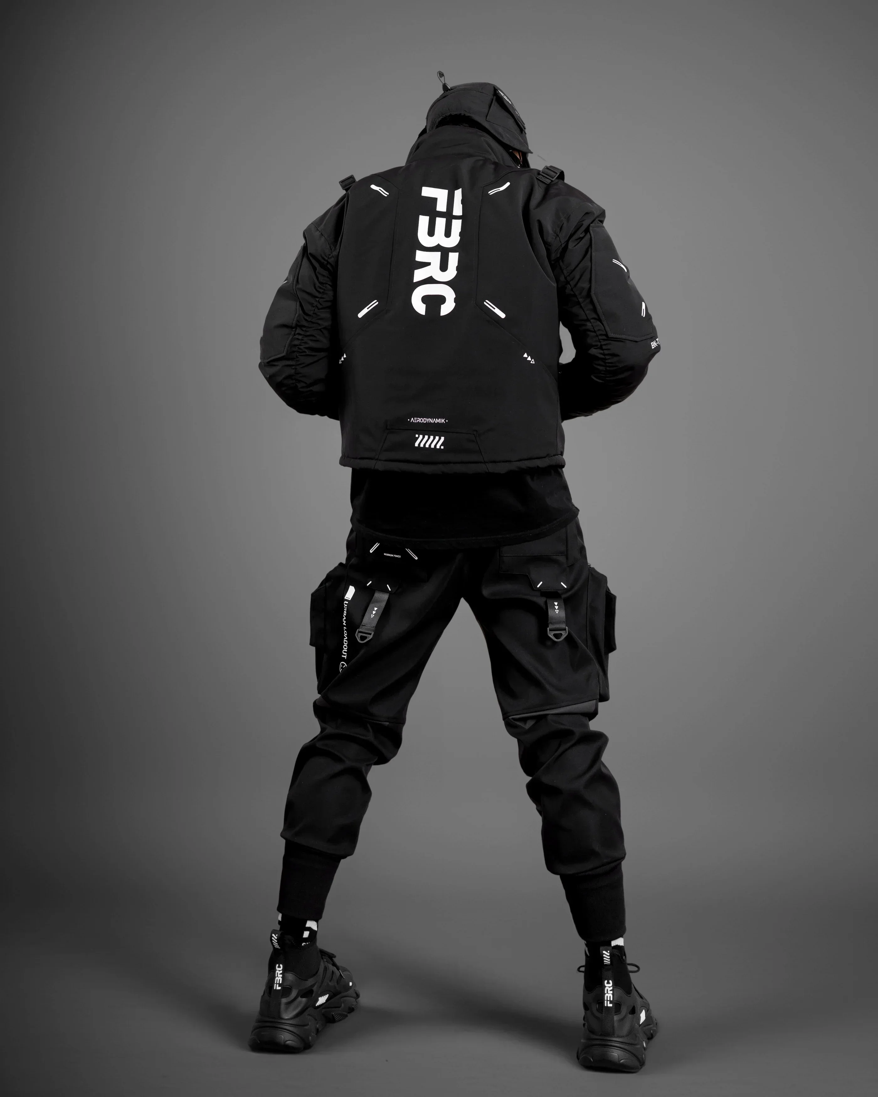 BK-Type 300 Black Biker Jacket - Image 4