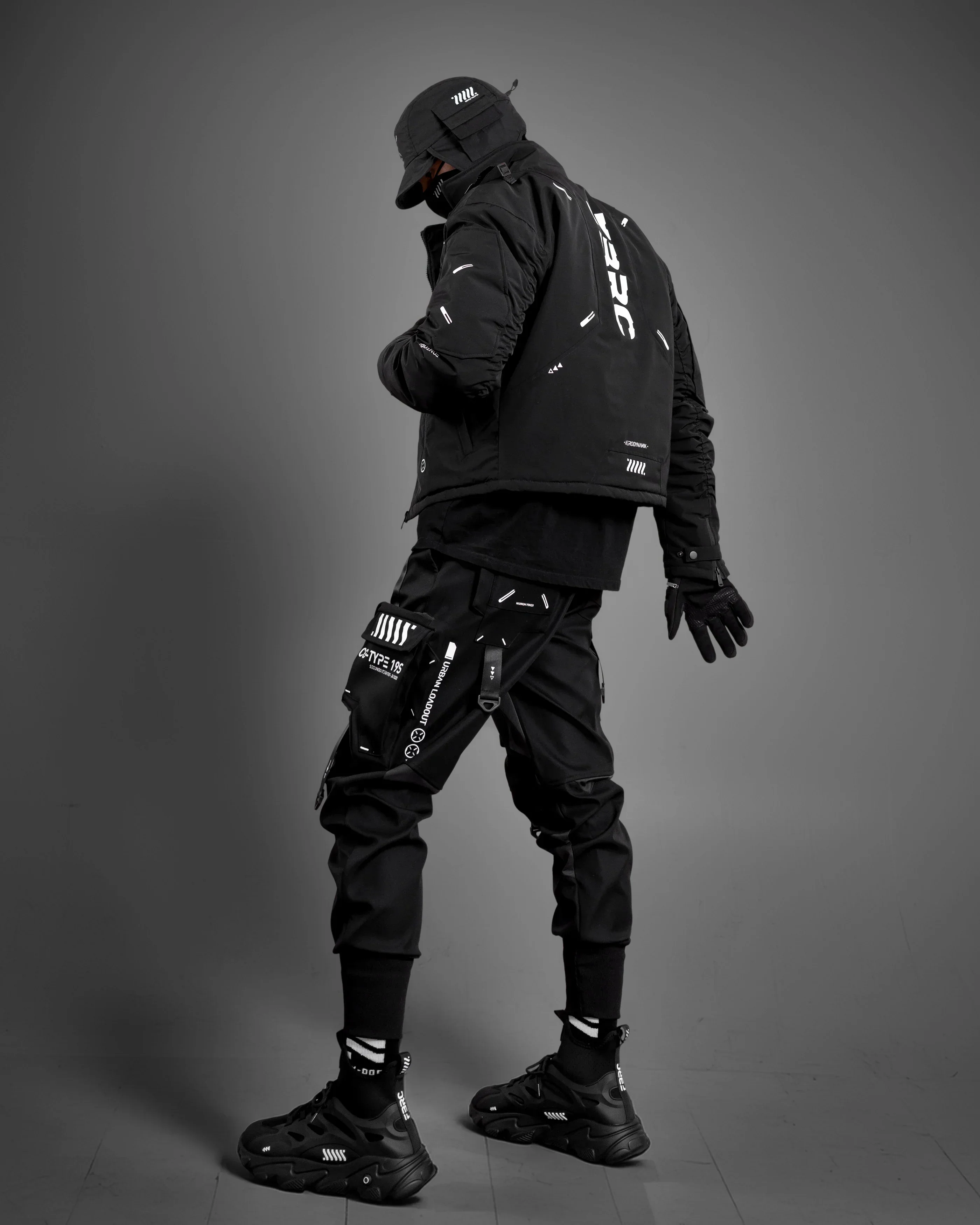 BK-Type 300 Black Biker Jacket - Image 6