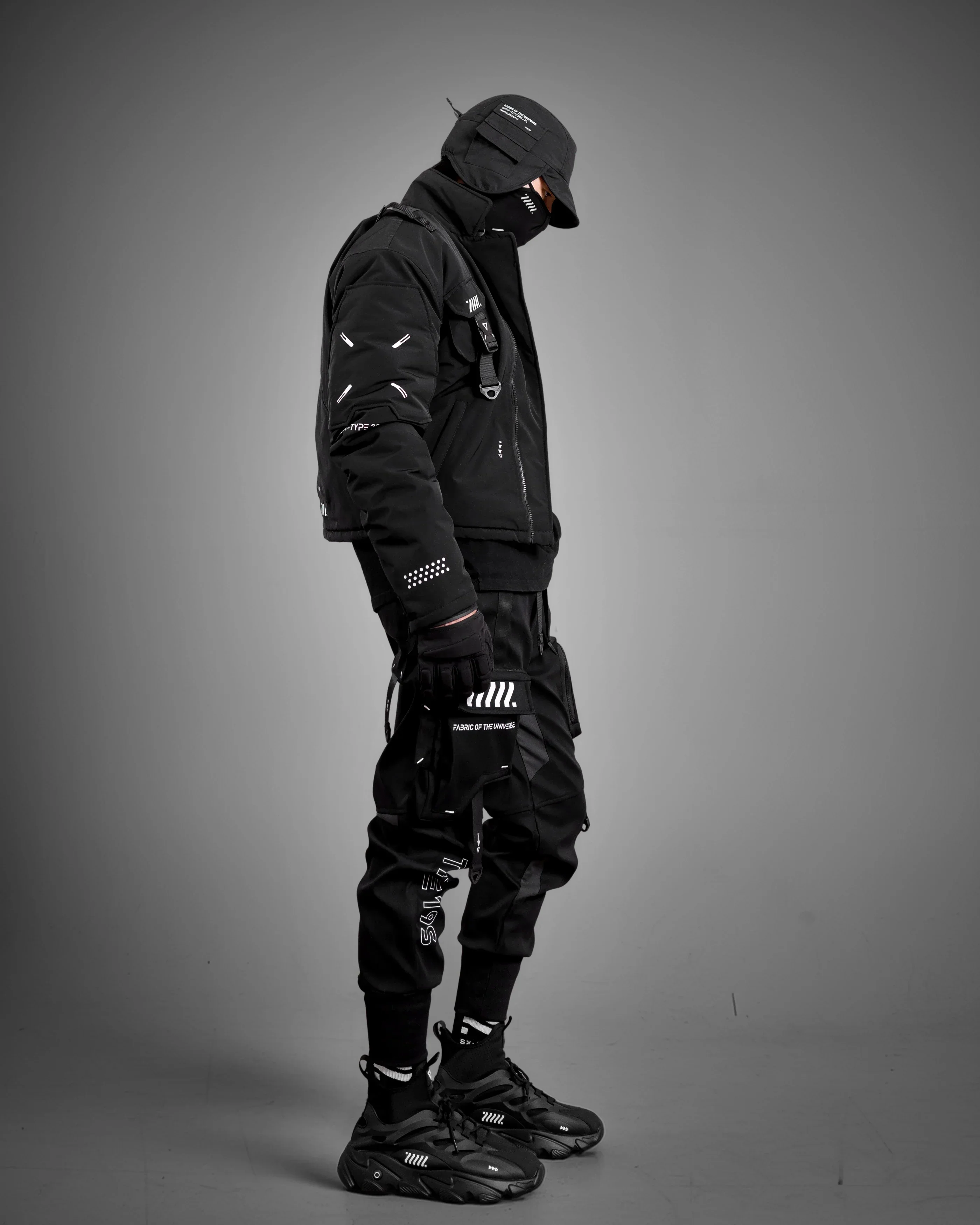 BK-Type 300 Black Biker Jacket - Image 7