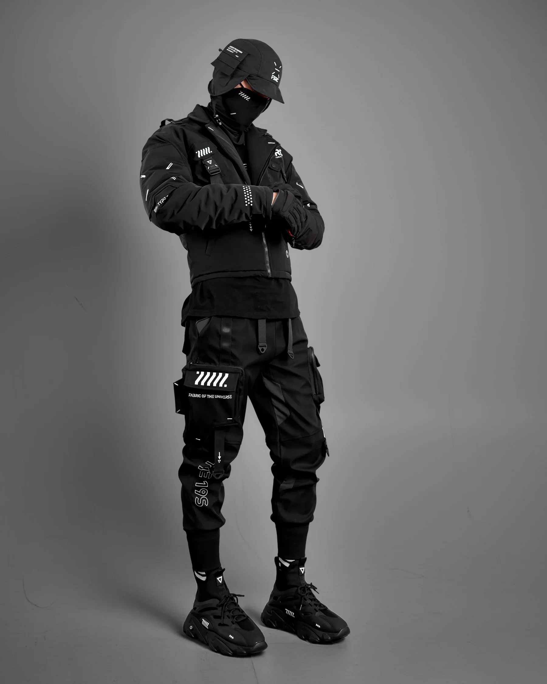 BK-Type 300 Black Biker Jacket - Image 8