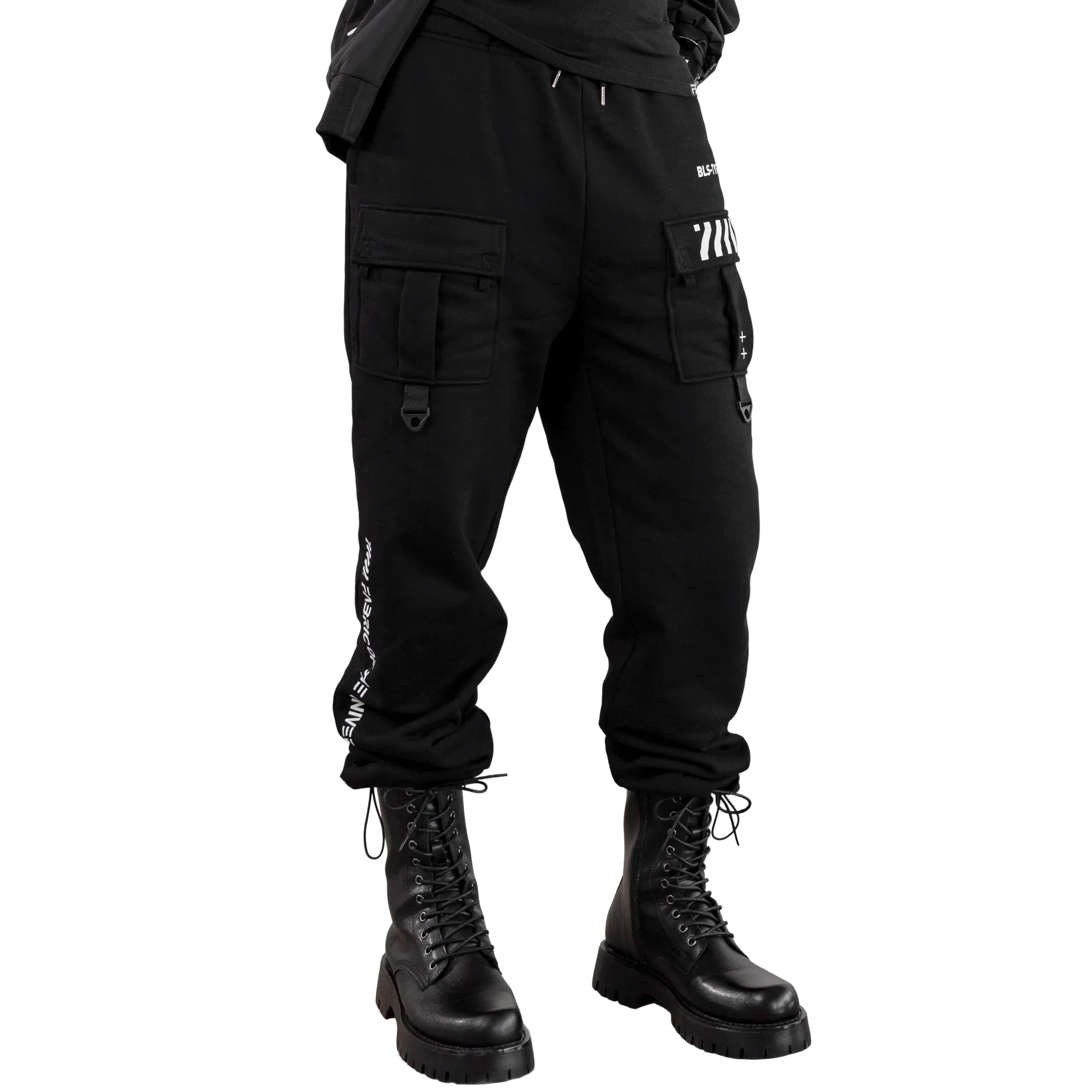 BLS-Type 230 Black French Terry Pants - Image 3