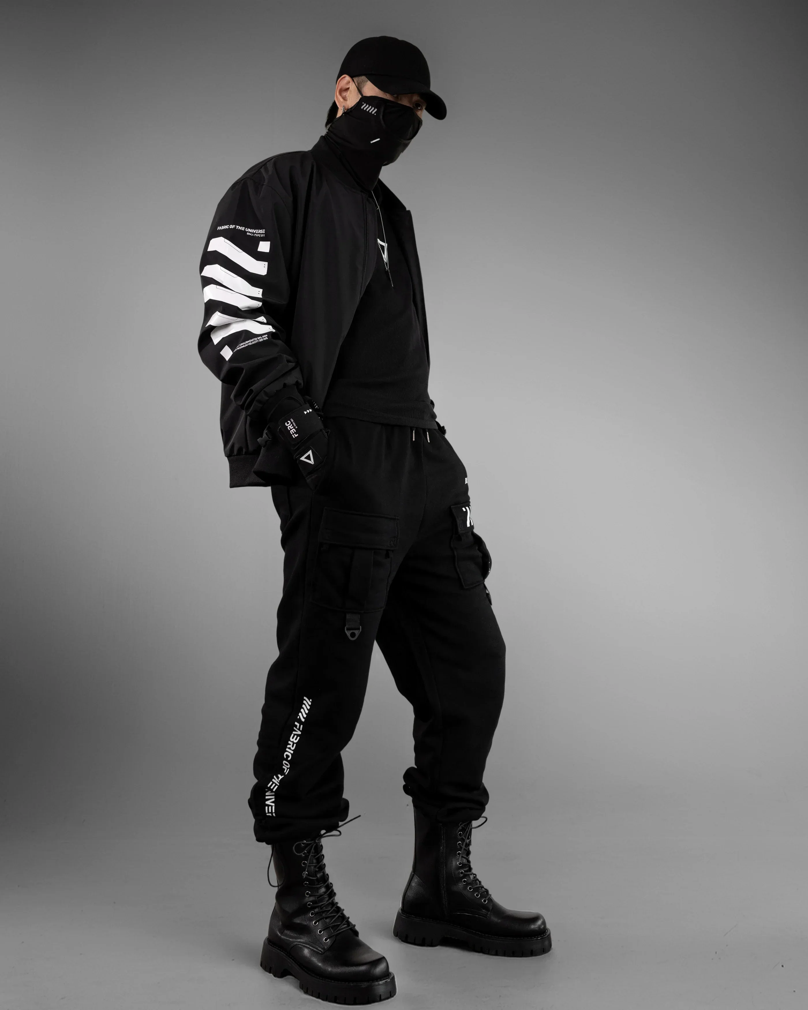 BLS-Type 230 Black French Terry Pants - Image 5