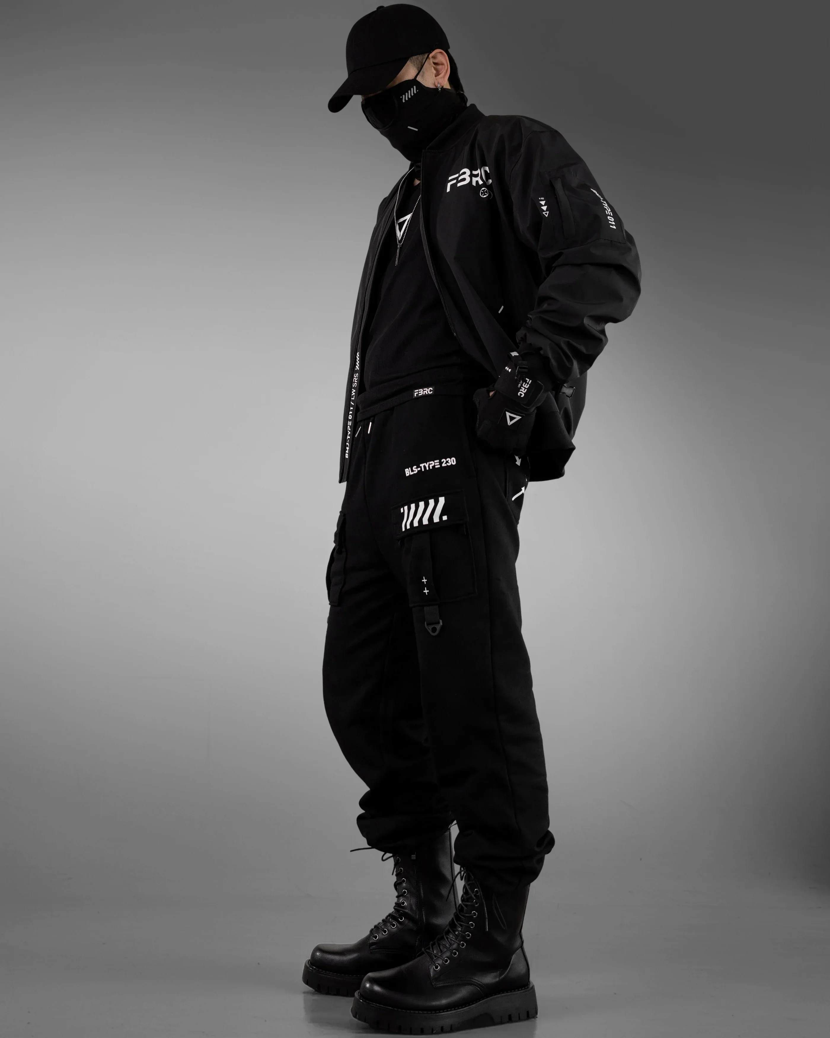 BLS-Type 230 Black French Terry Pants - Image 8