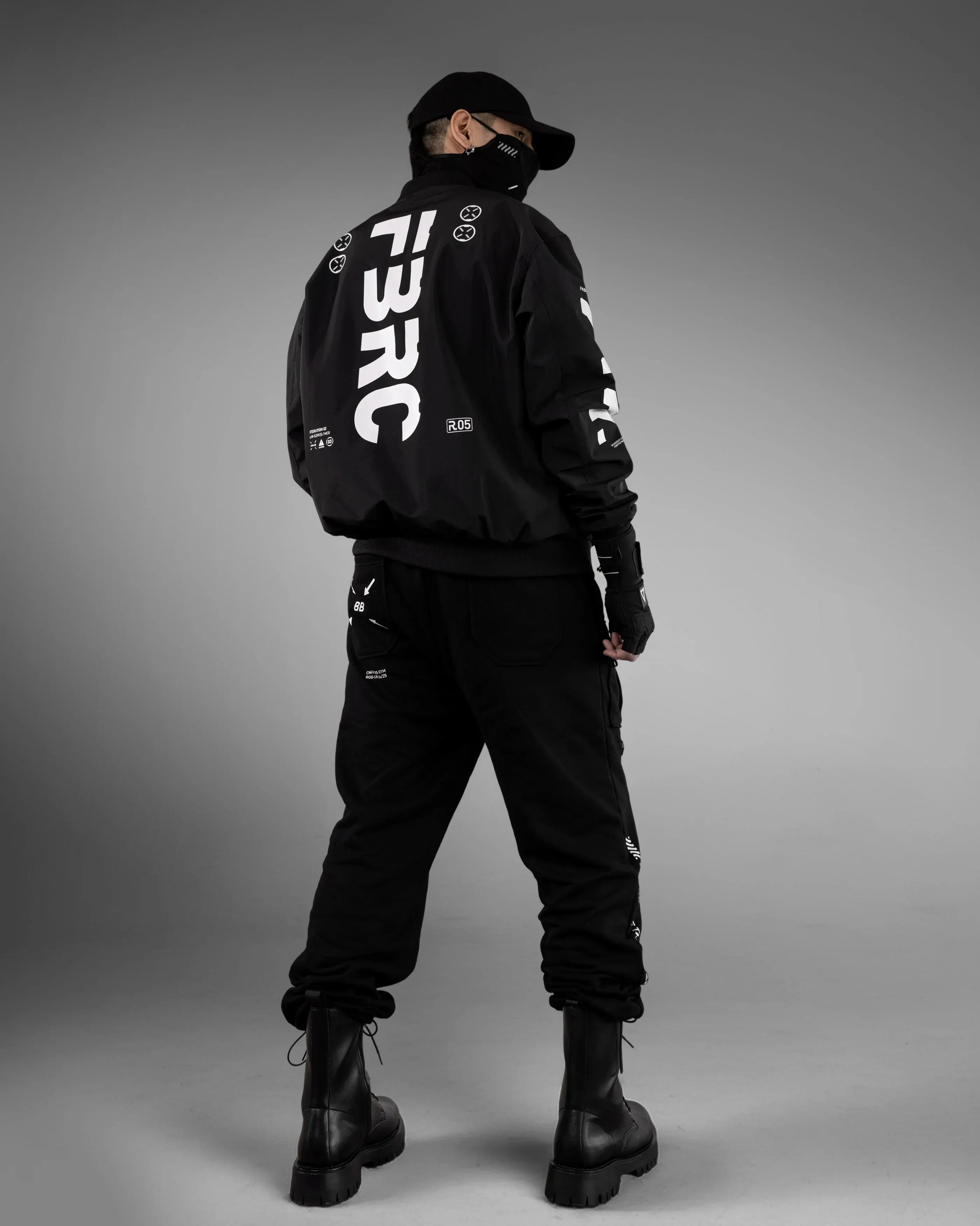 BLS-Type 230 Black French Terry Pants - Image 9