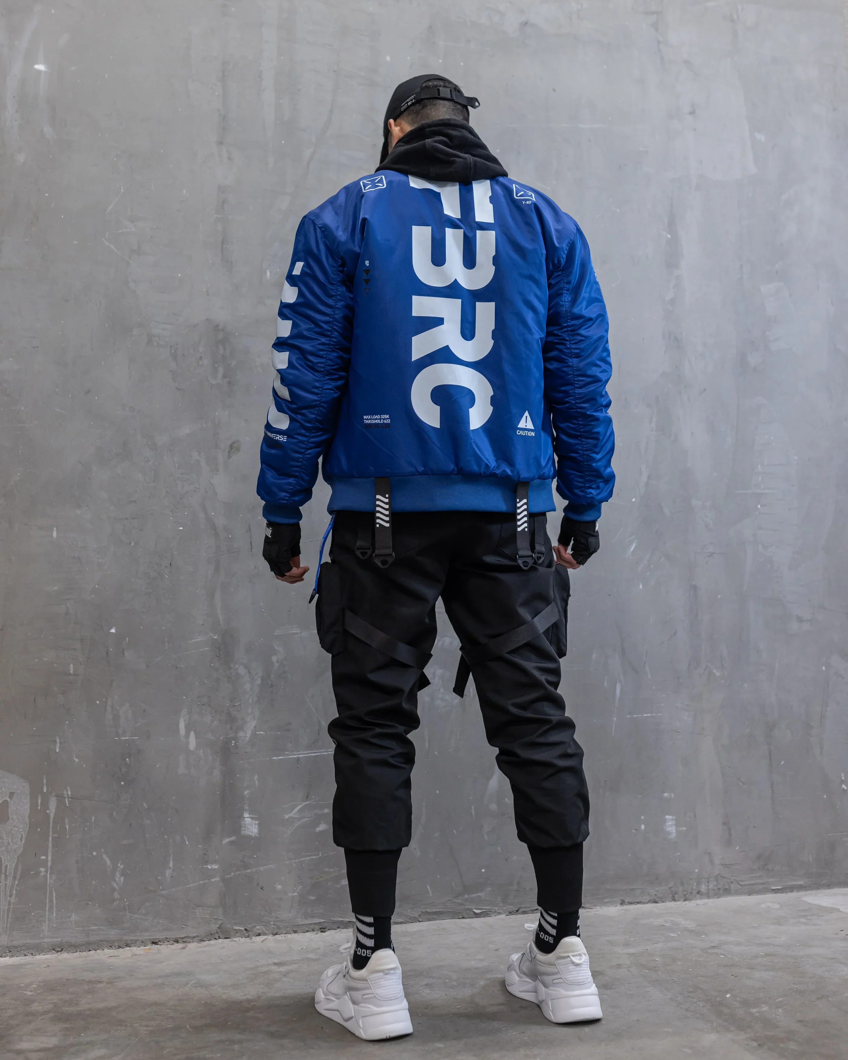 BMJ-303 Blue Bomber Jacket - Image 3