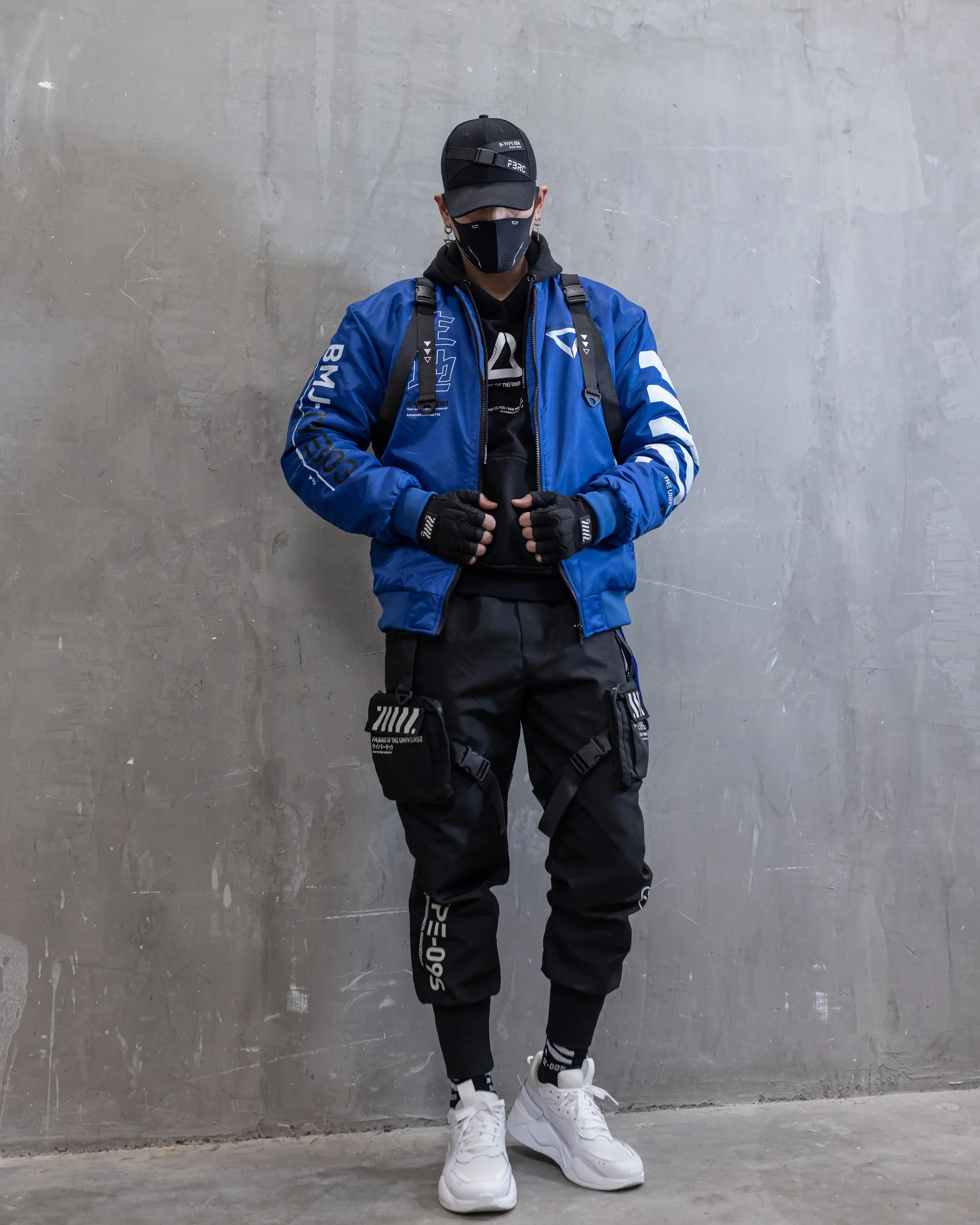 BMJ-303 Blue Bomber Jacket - Image 4