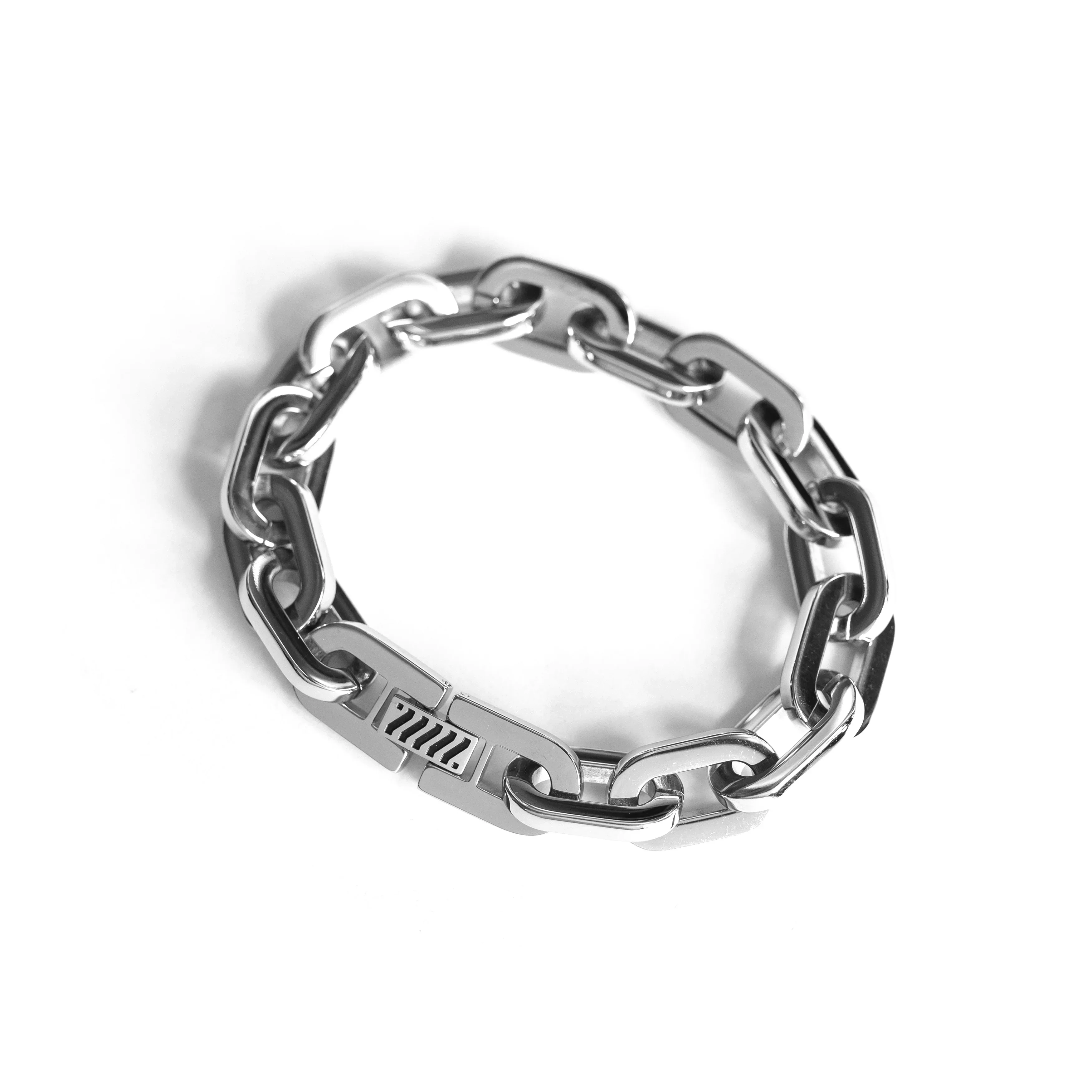 BR-220 Heavy Chain Steel Bracelet - Image 5