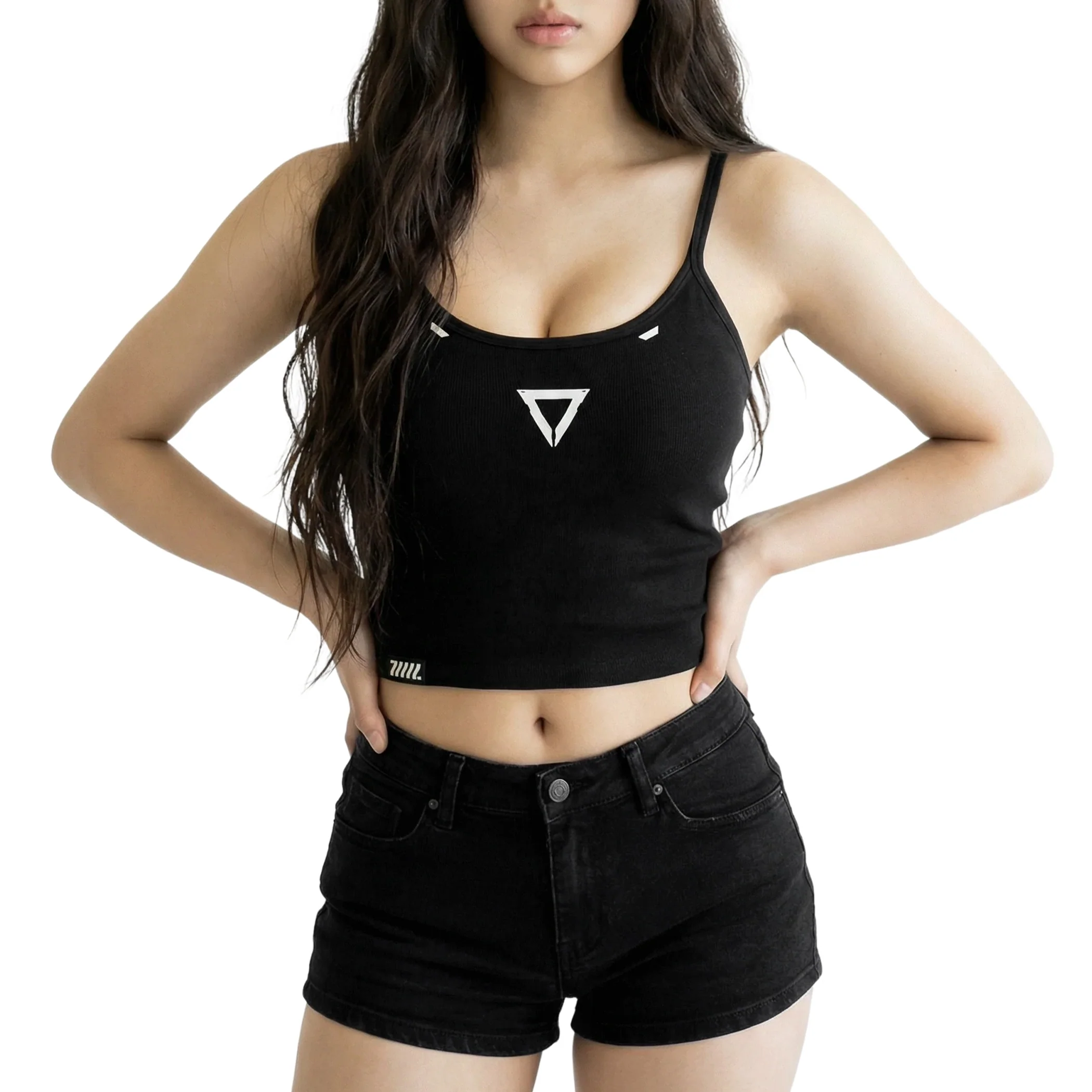 BR-Type 110 Black Bra Tank Top - Image 4