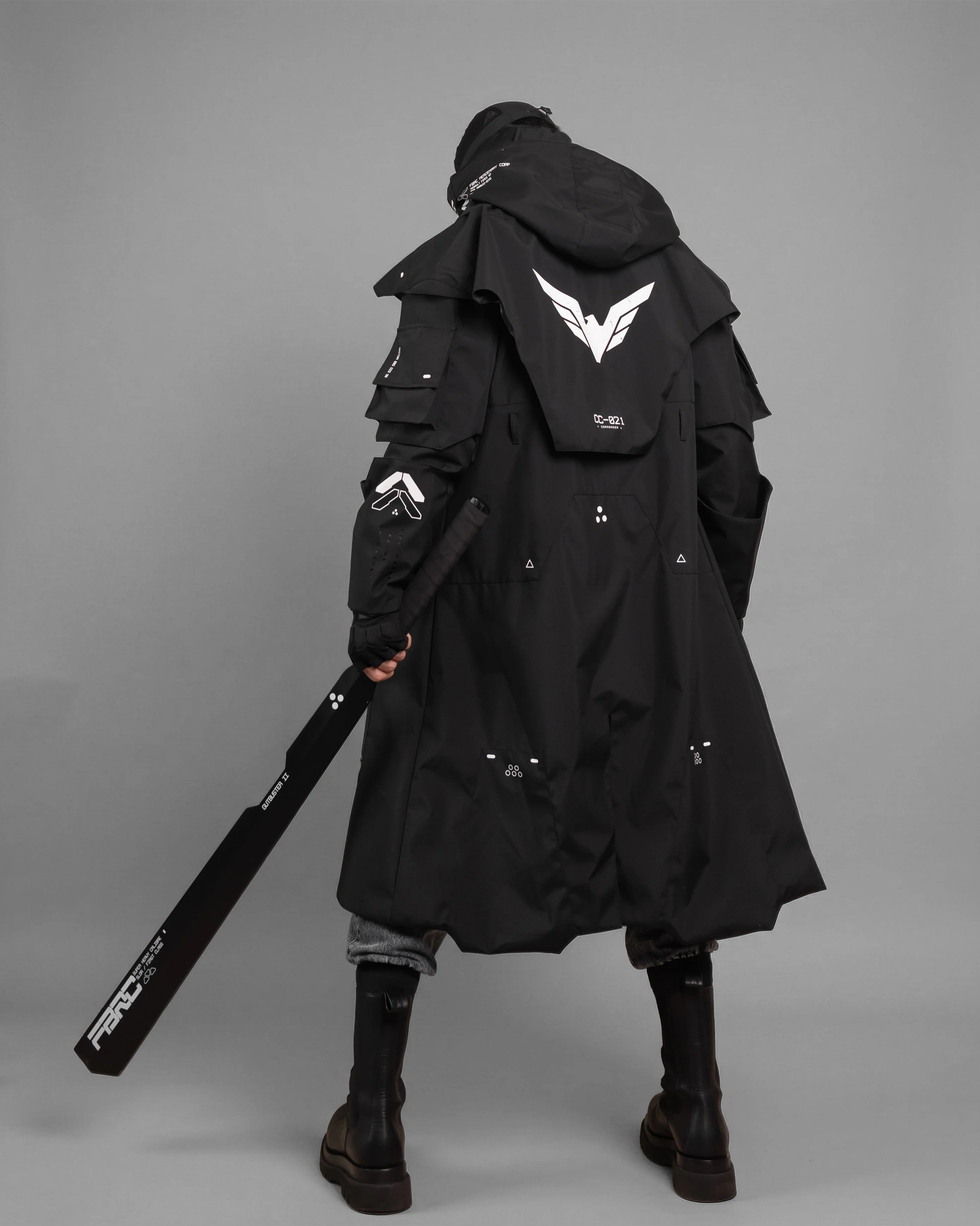 CC-021 Black Commander's Coat - Image 17