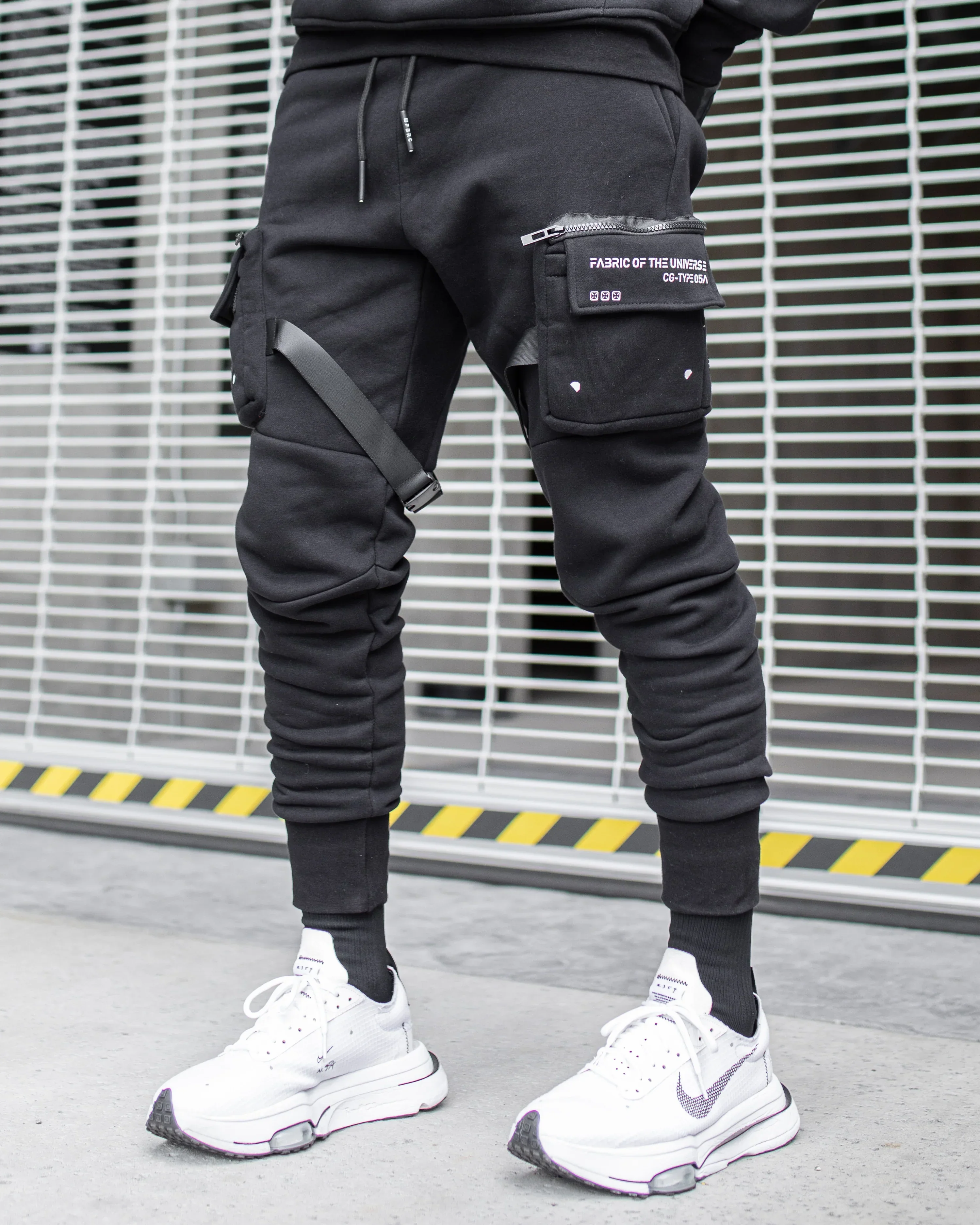 CG-Type 05A Black Cargo Joggers - Image 5
