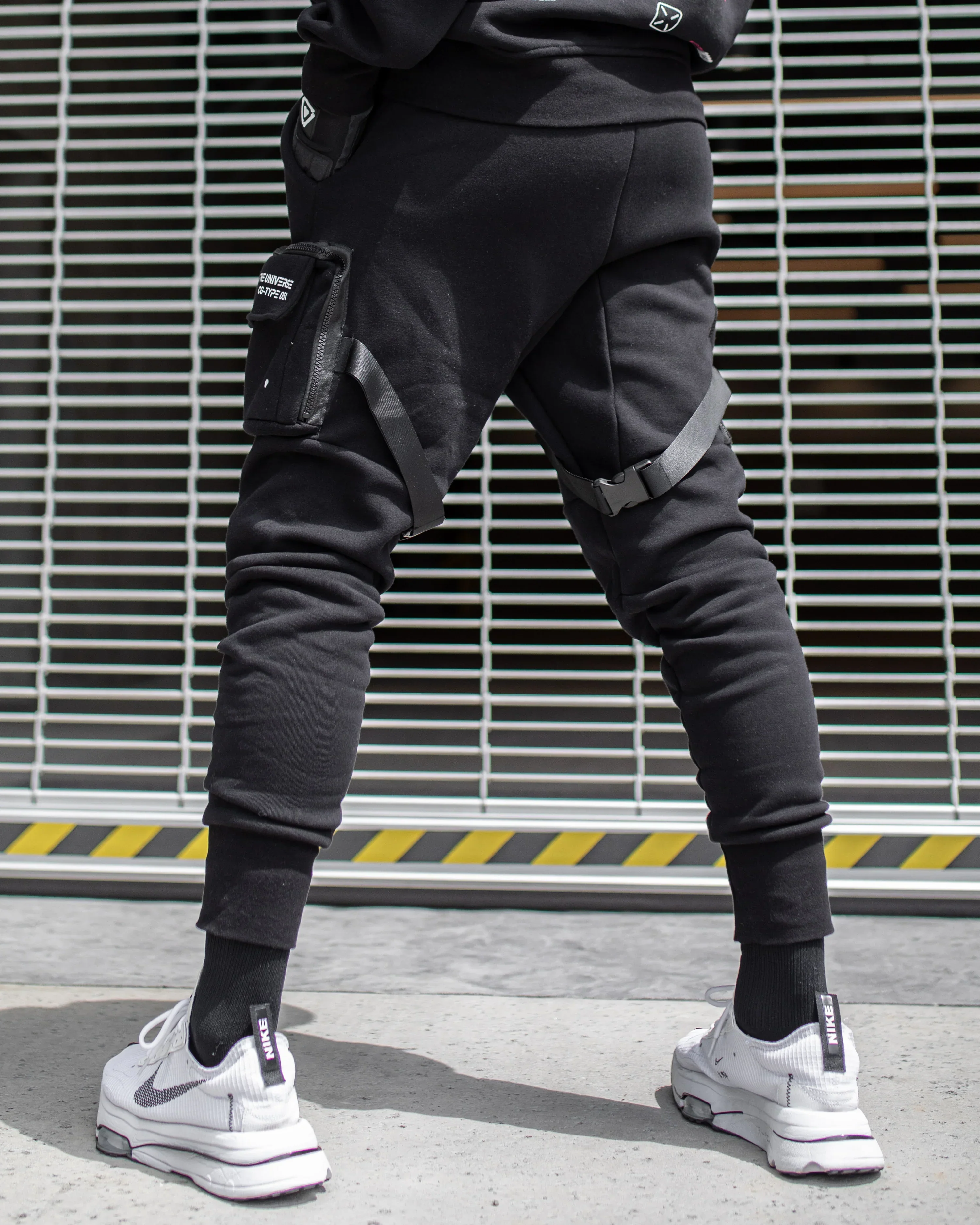 CG-Type 05A Black Cargo Joggers - Image 6