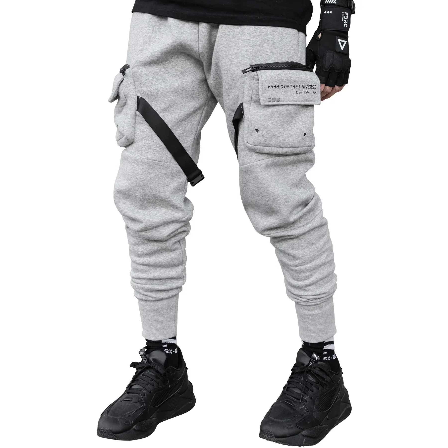 CG-Type 05A Grey Cargo Joggers - Image 3
