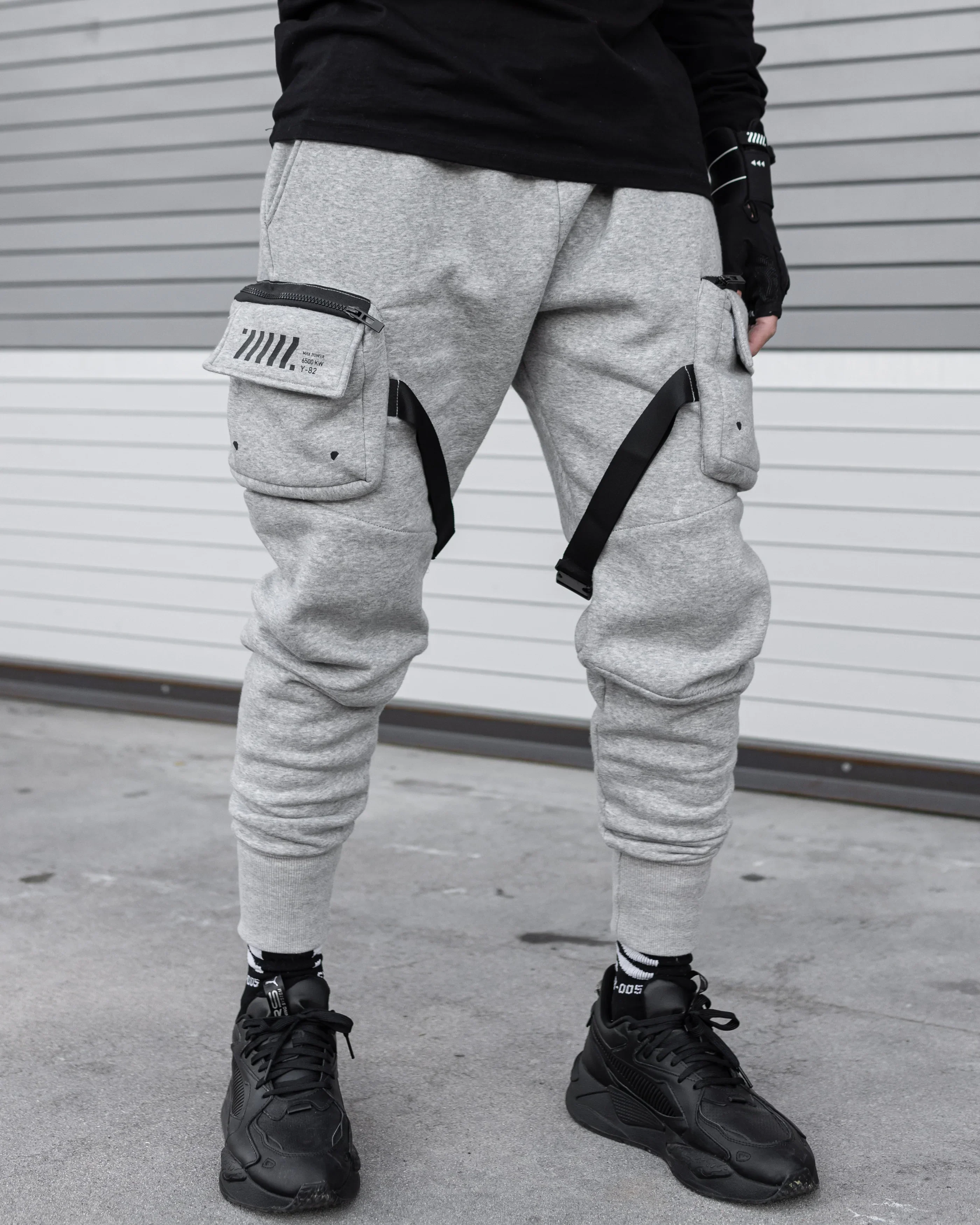 CG-Type 05A Grey Cargo Joggers - Image 4
