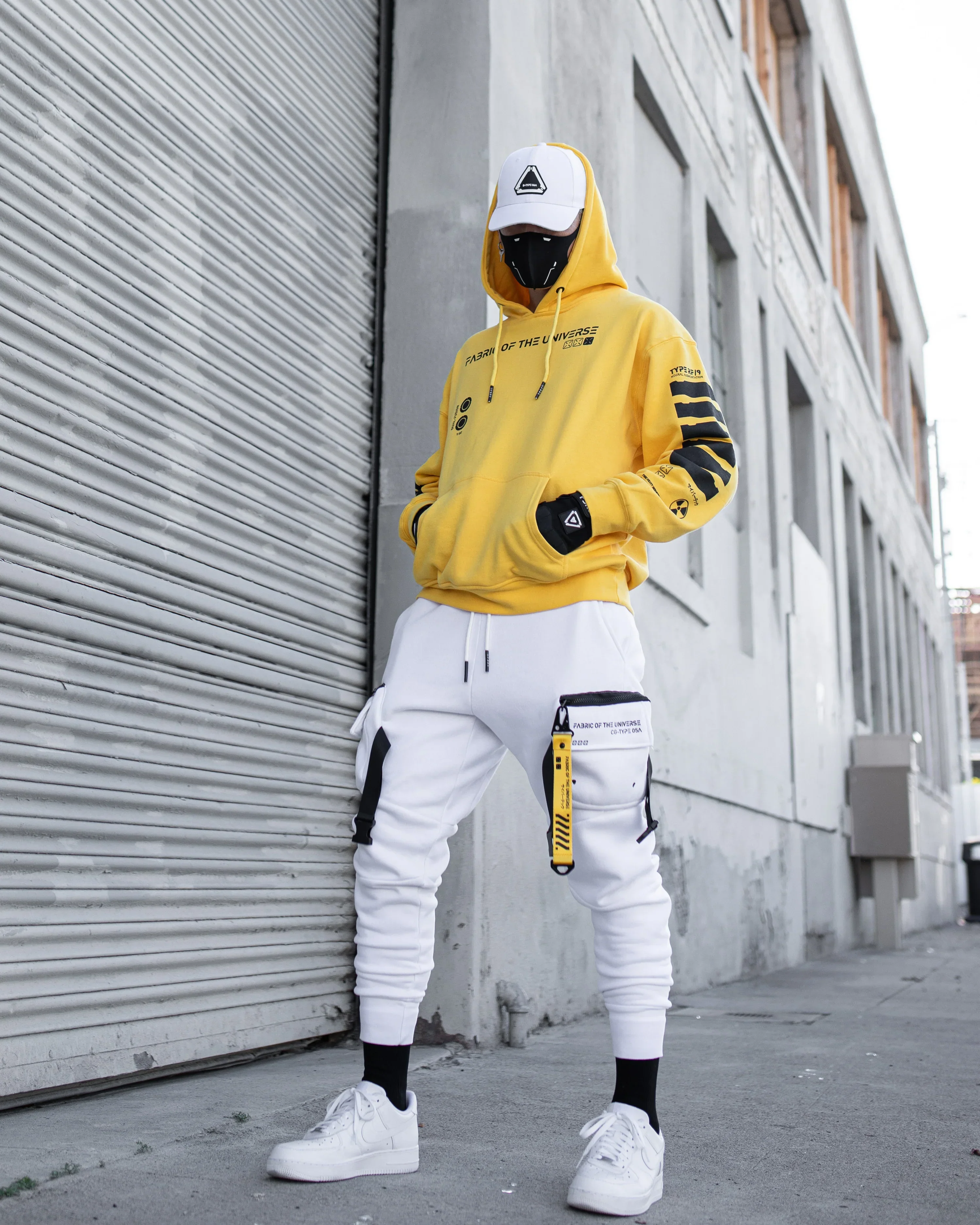 CG-Type 05A White Cargo Joggers - Image 6