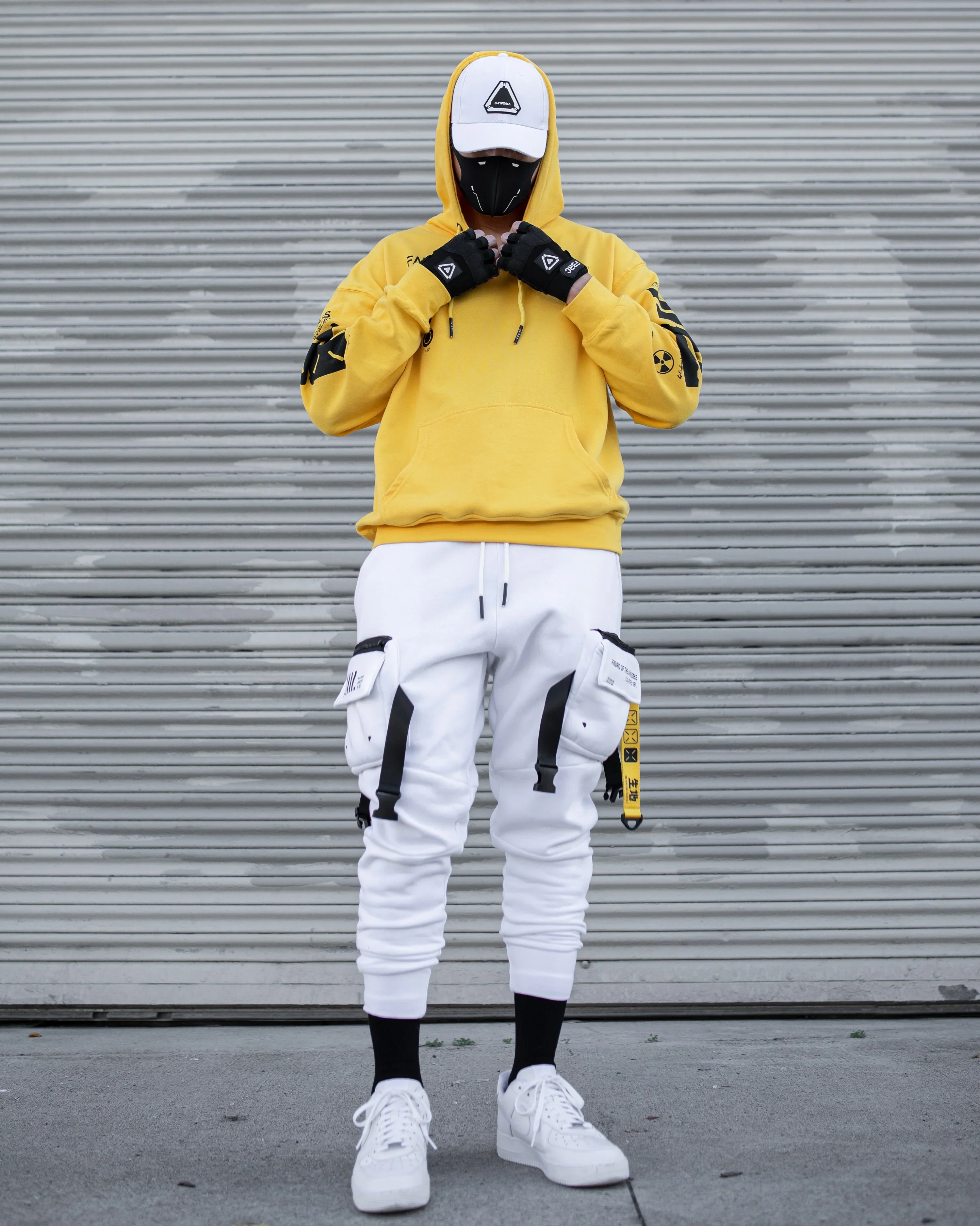 CG-Type 05A White Cargo Joggers - Image 7