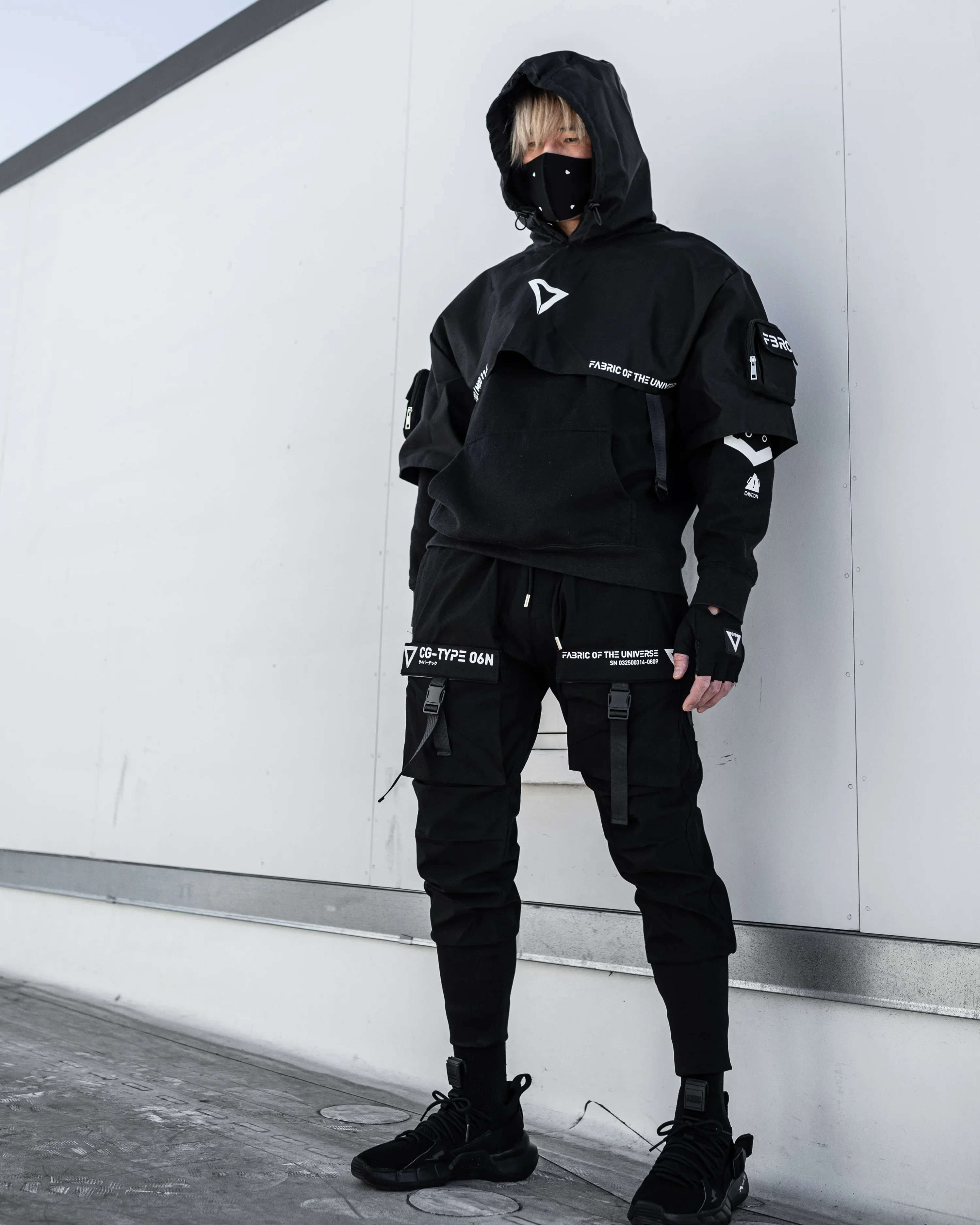 CG-Type 06N Black Cargo Pants - Image 3