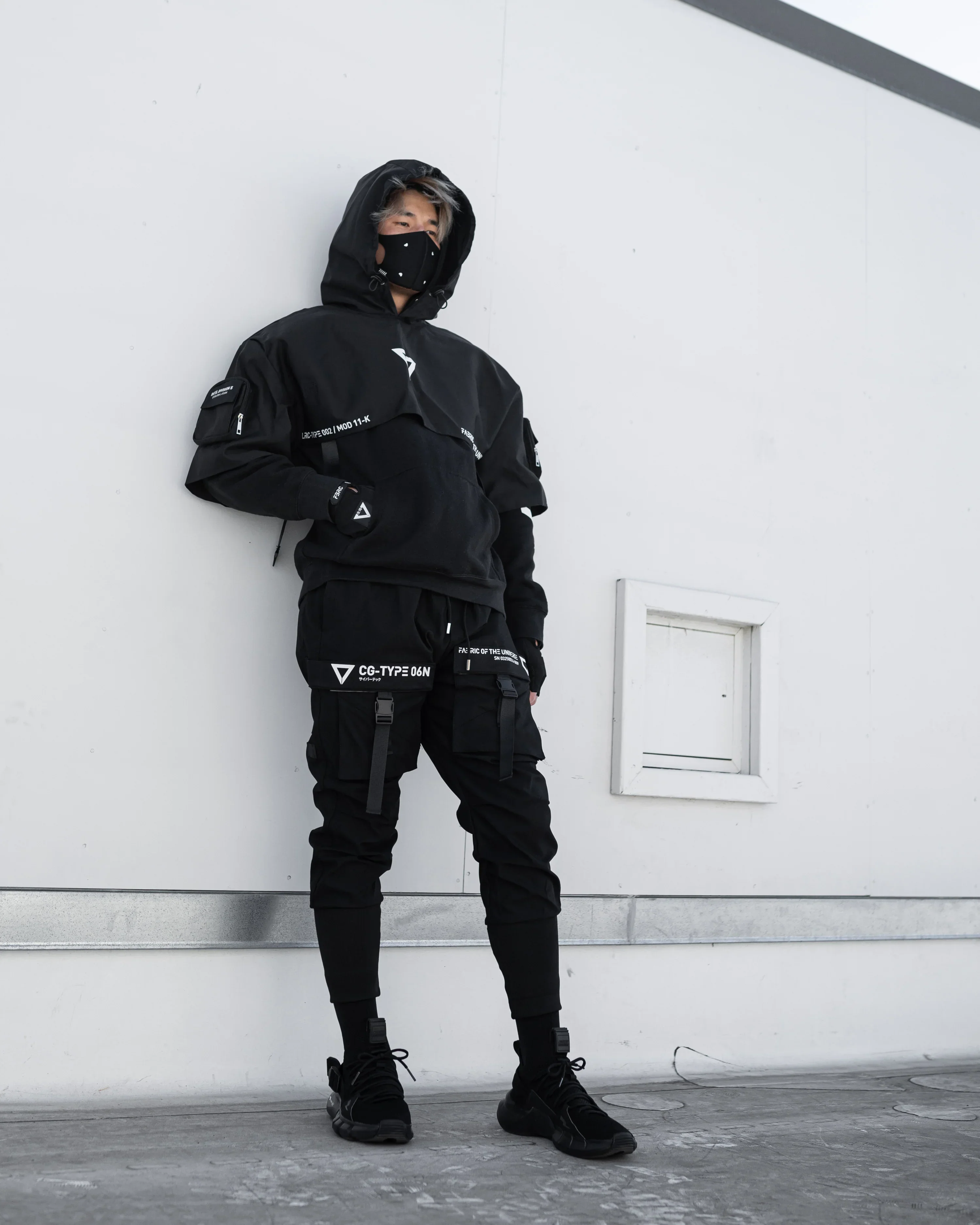 CG-Type 06N Black Cargo Pants - Image 7