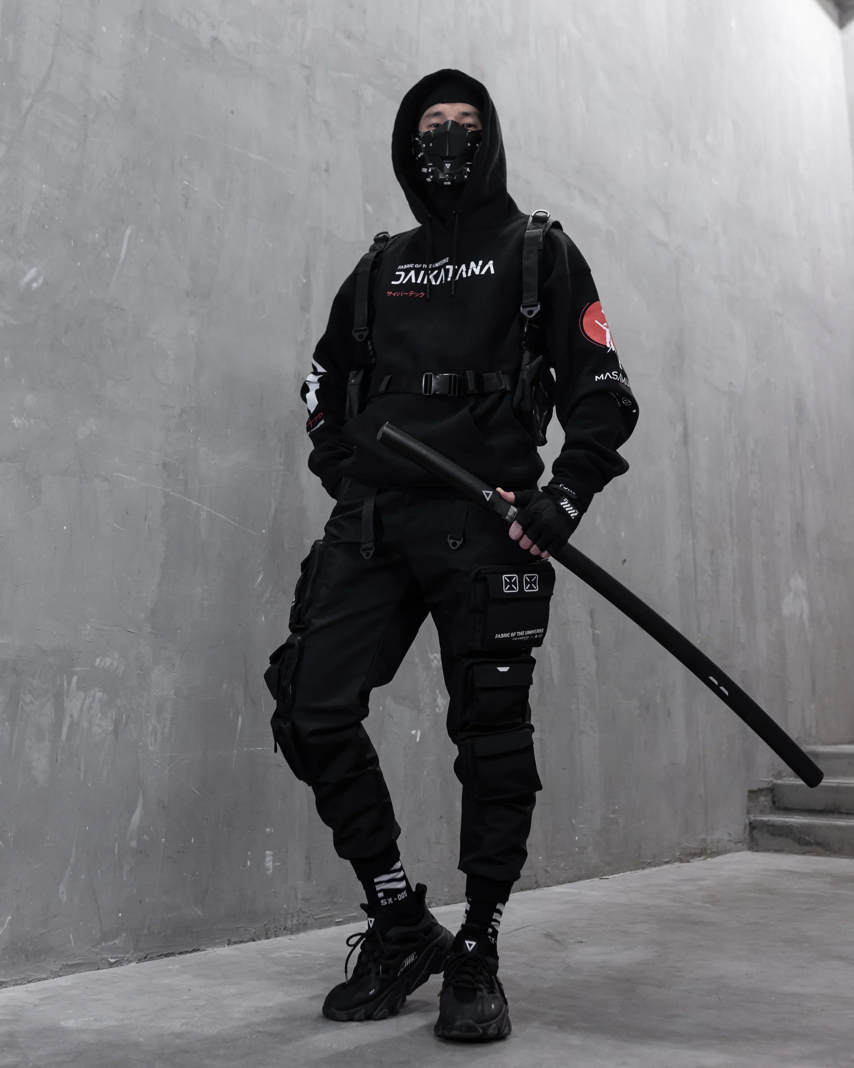 CG-Type 08R(U) Black Cargo Pants - Image 5