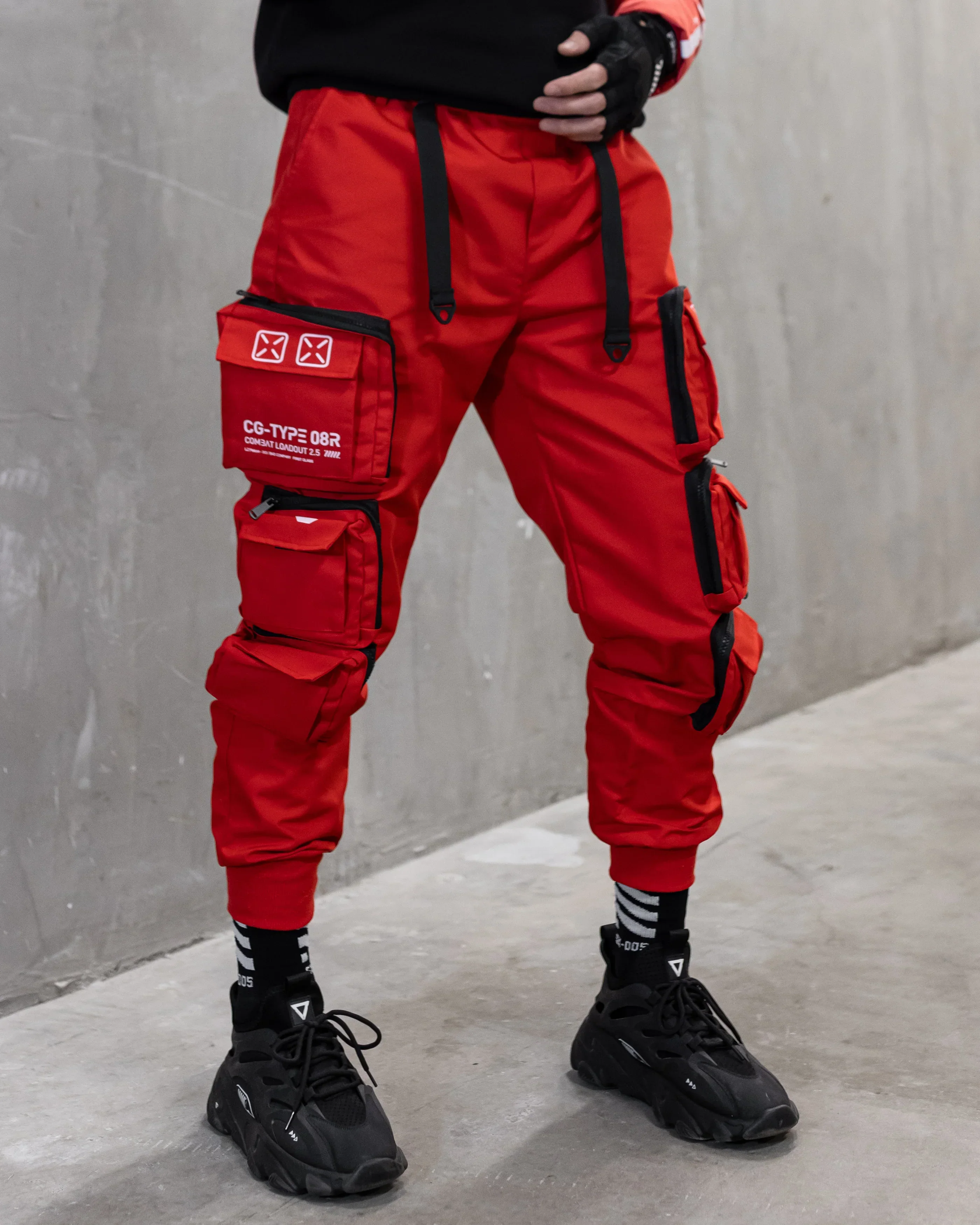 CG-Type 08R(U) Red Cargo Pants - Image 4