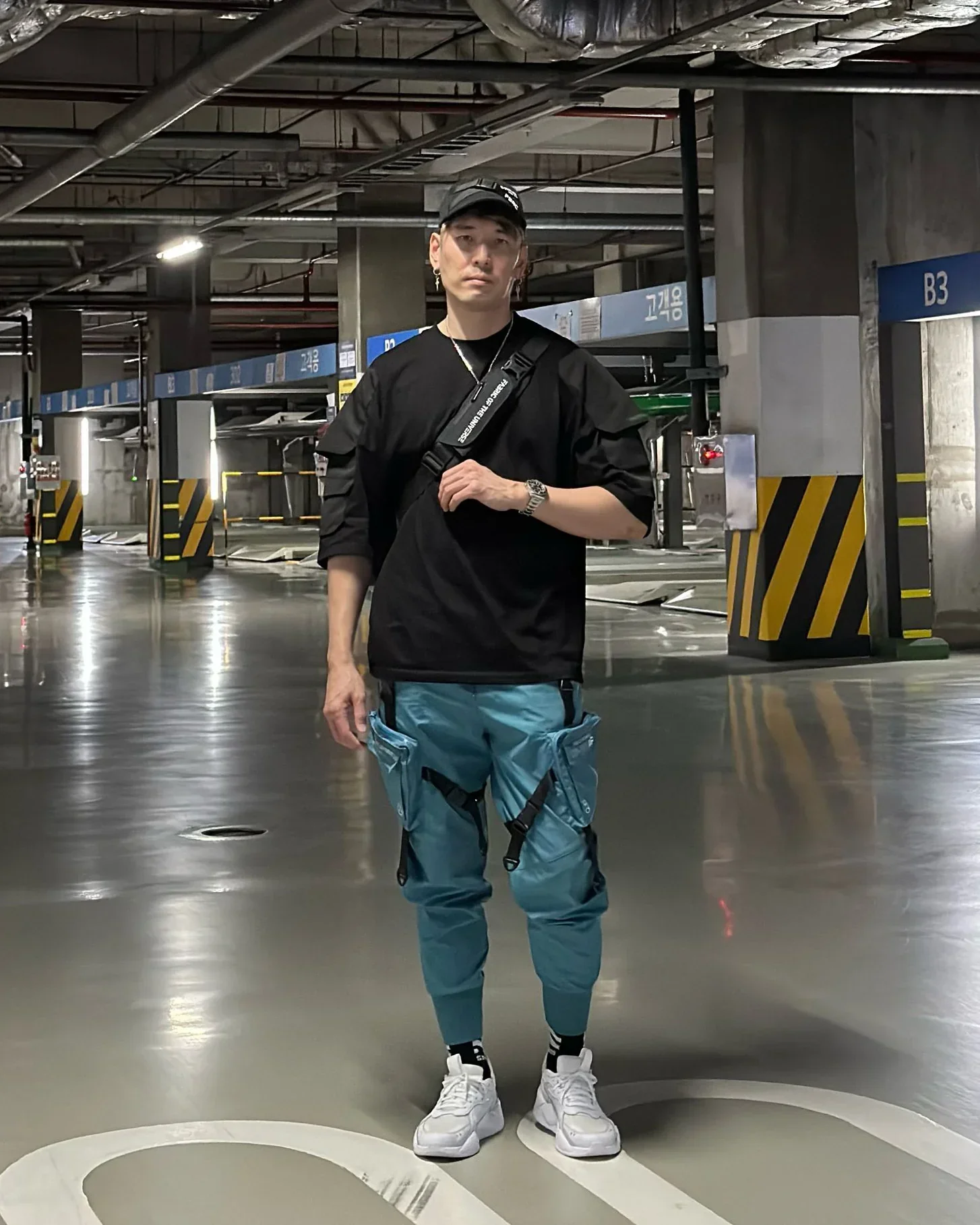 CG-Type 10F Teal Cargo Pants - Image 5