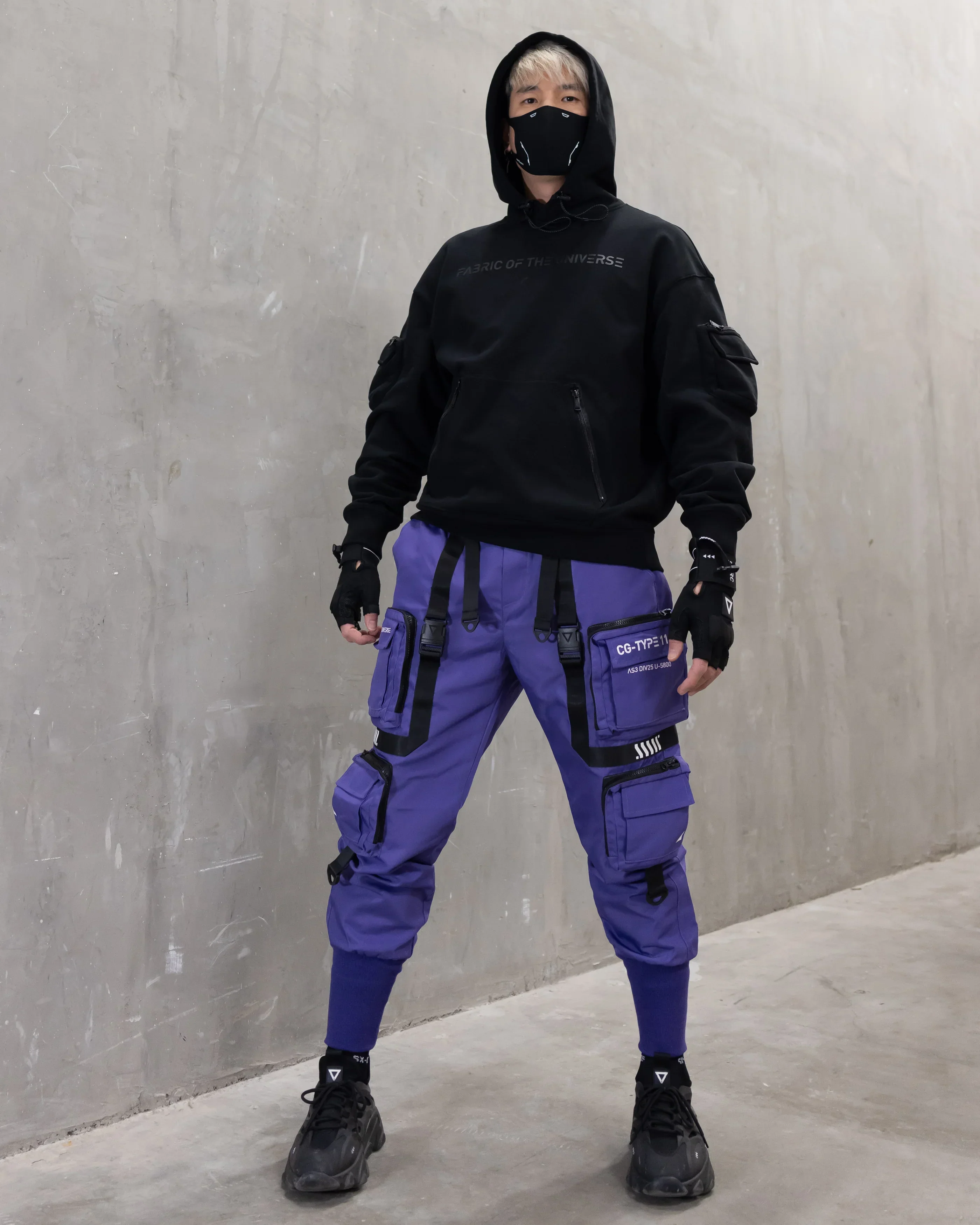CG-Type 11R(U) Violet Cargo Pants - Image 4