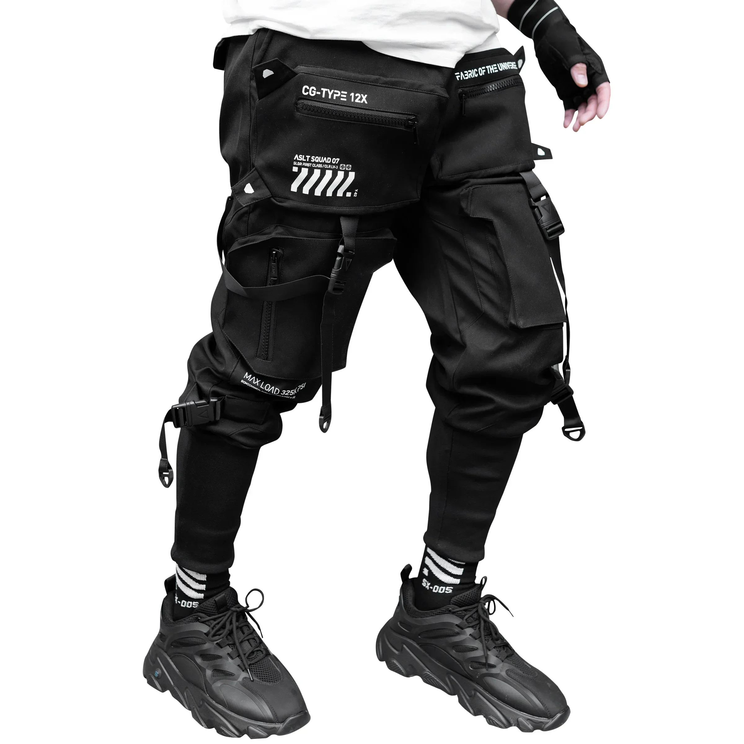 CG-Type 12X Black Cargo Pants - Image 3
