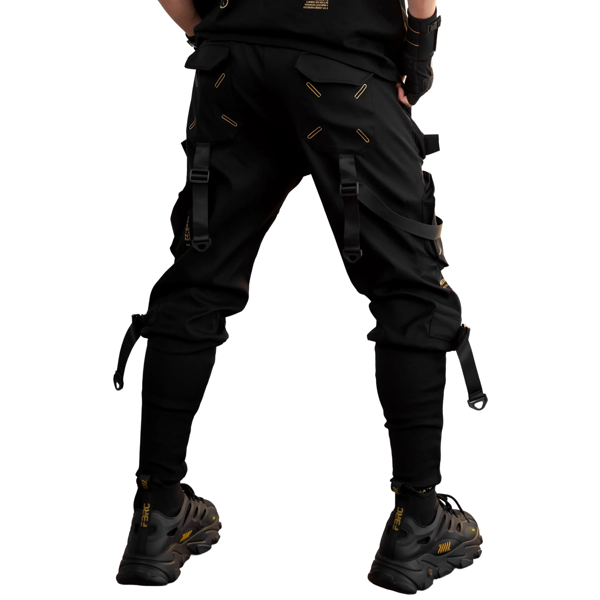 CG-Type 12X Black Gold Cargo Pants - Image 2