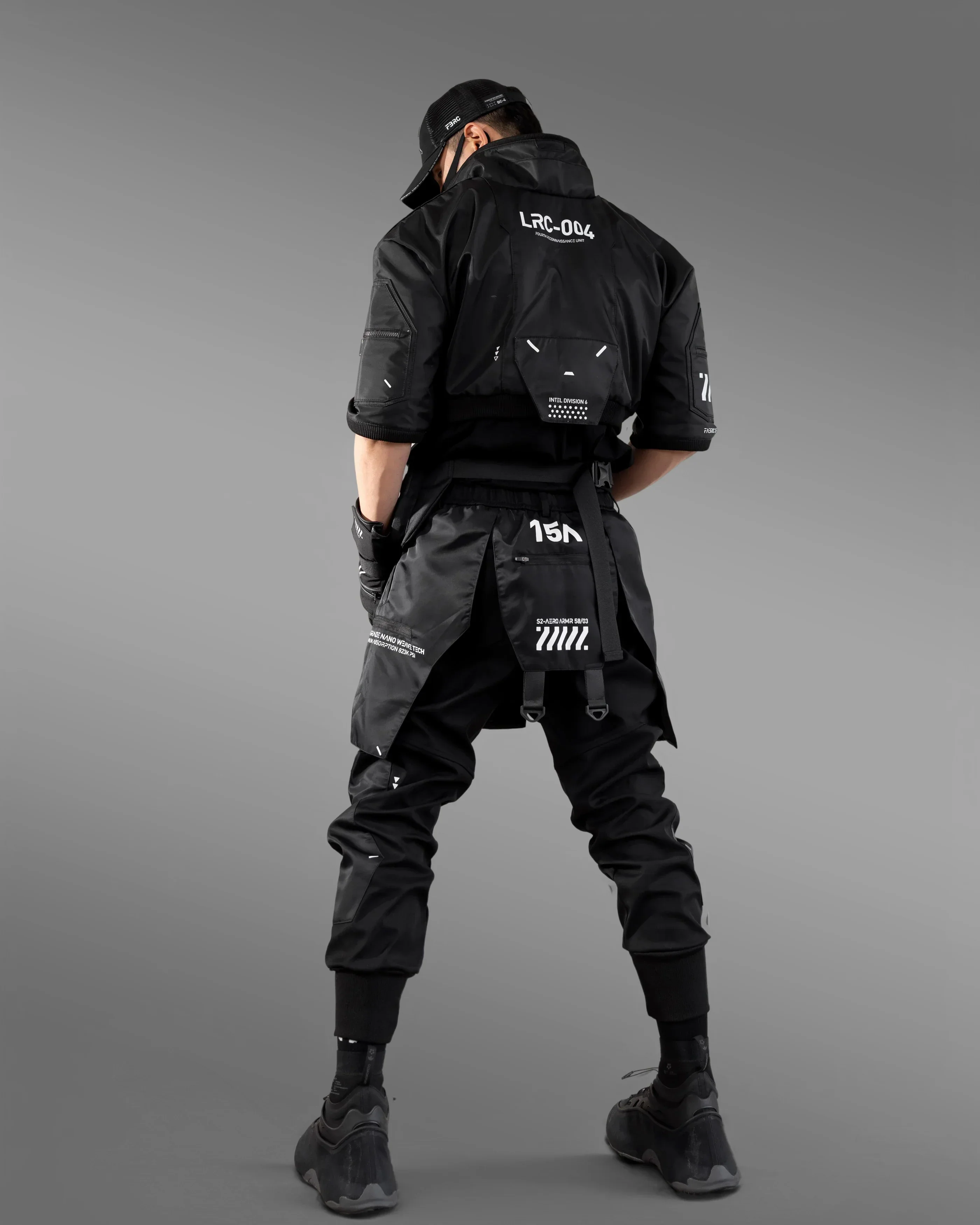 CG-Type 15A Black Cargo Pants - Image 8