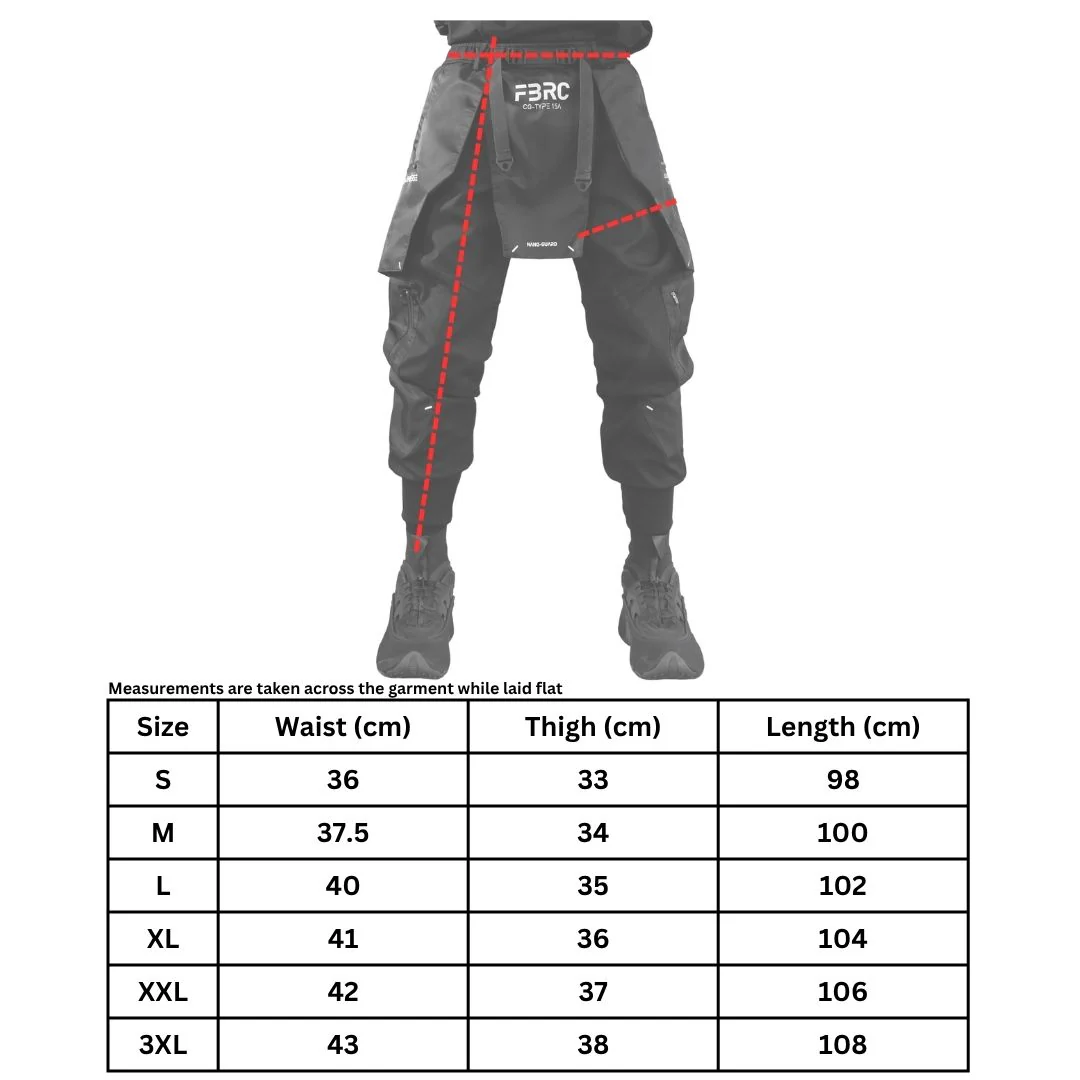 CG-Type 15A Black Cargo Pants - Image 11