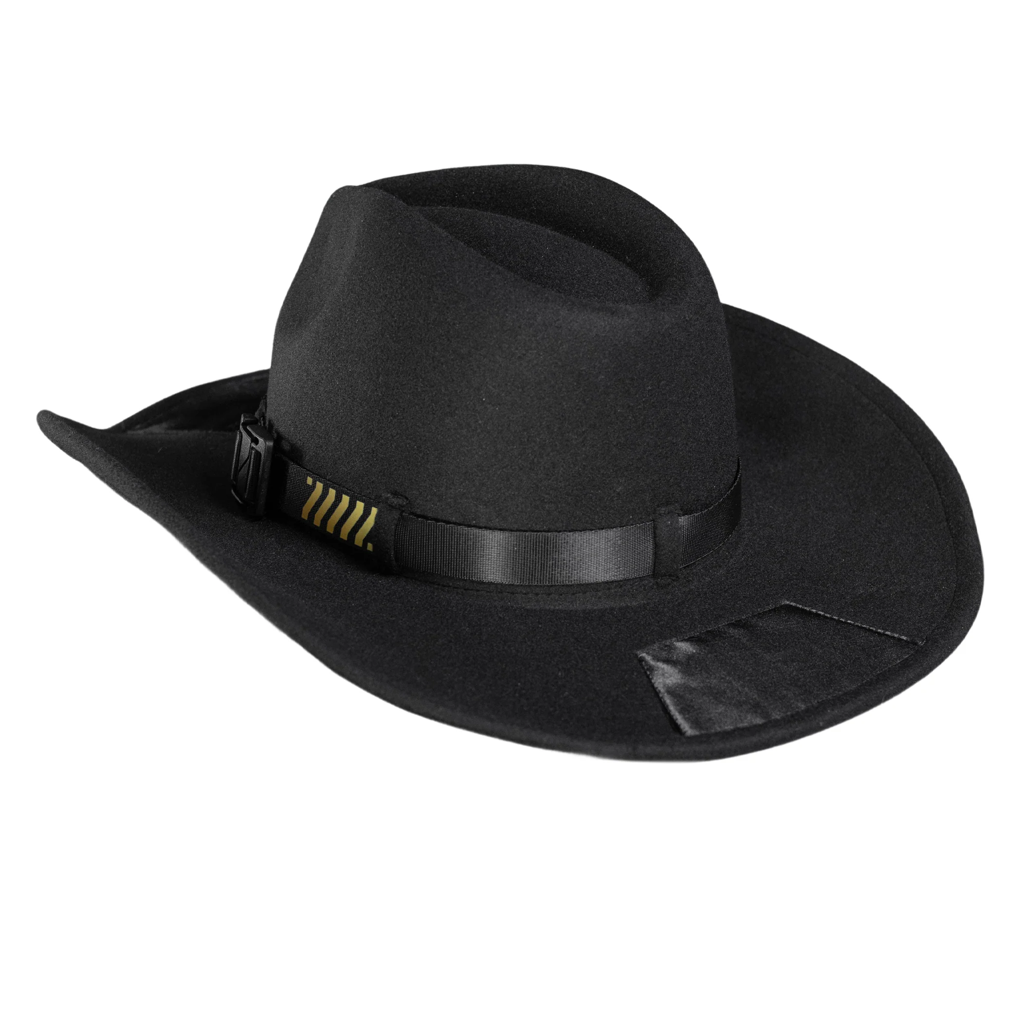 CH-1 Black Gold Cowboy Hat - Image 3