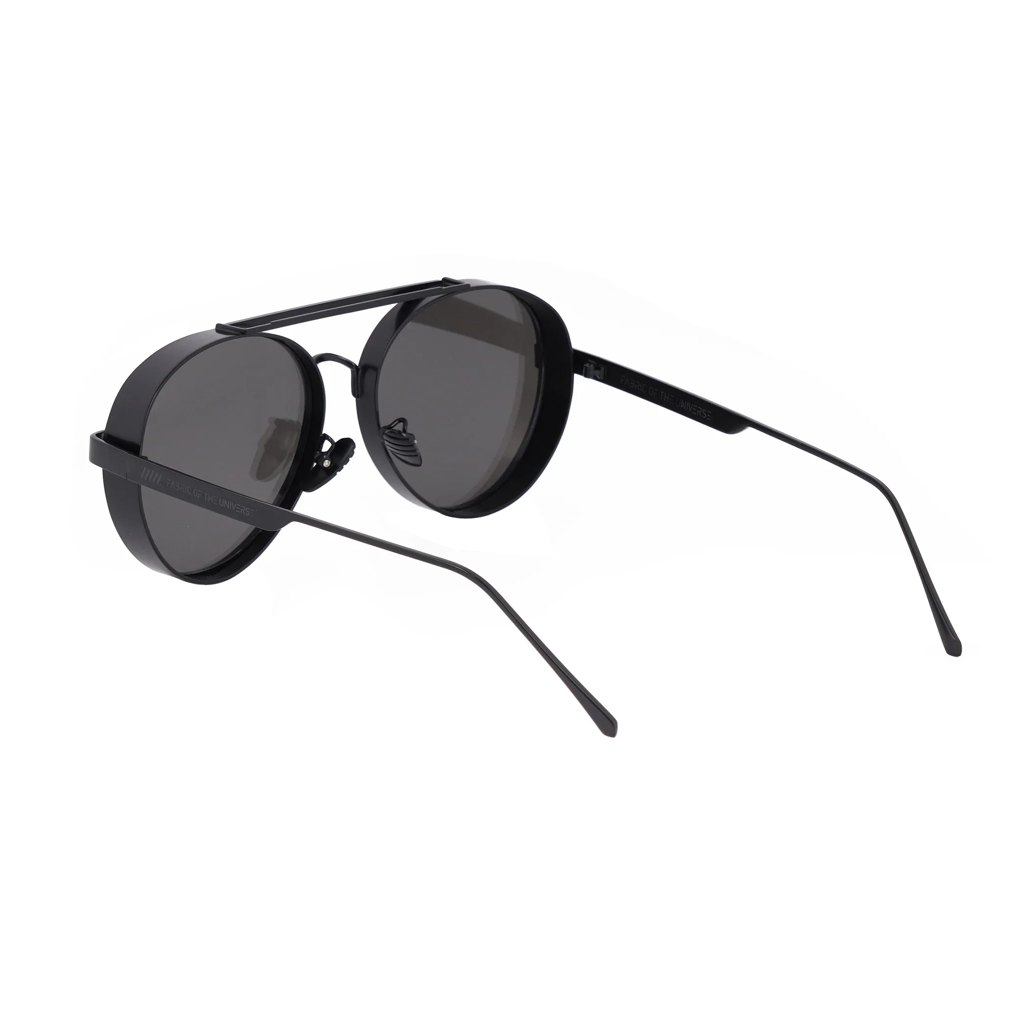 Commander's Aviator Black Sunglasses - Image 3