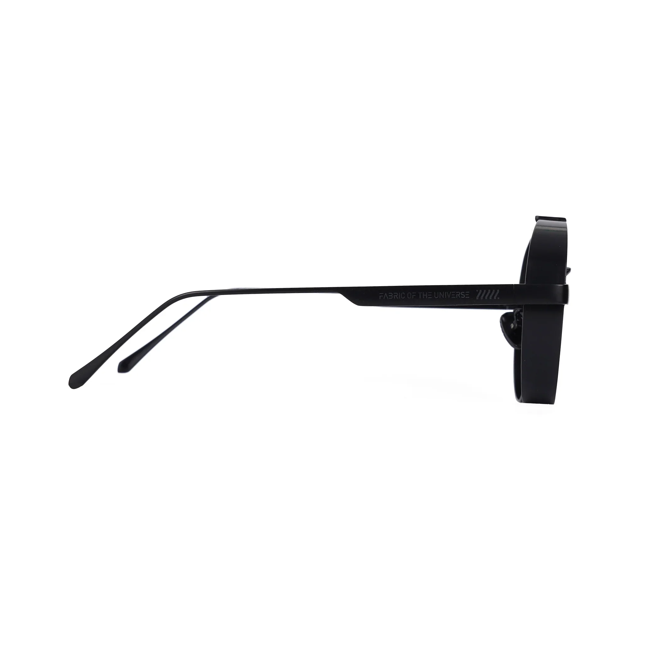Commander's Aviator Black Sunglasses - Image 4