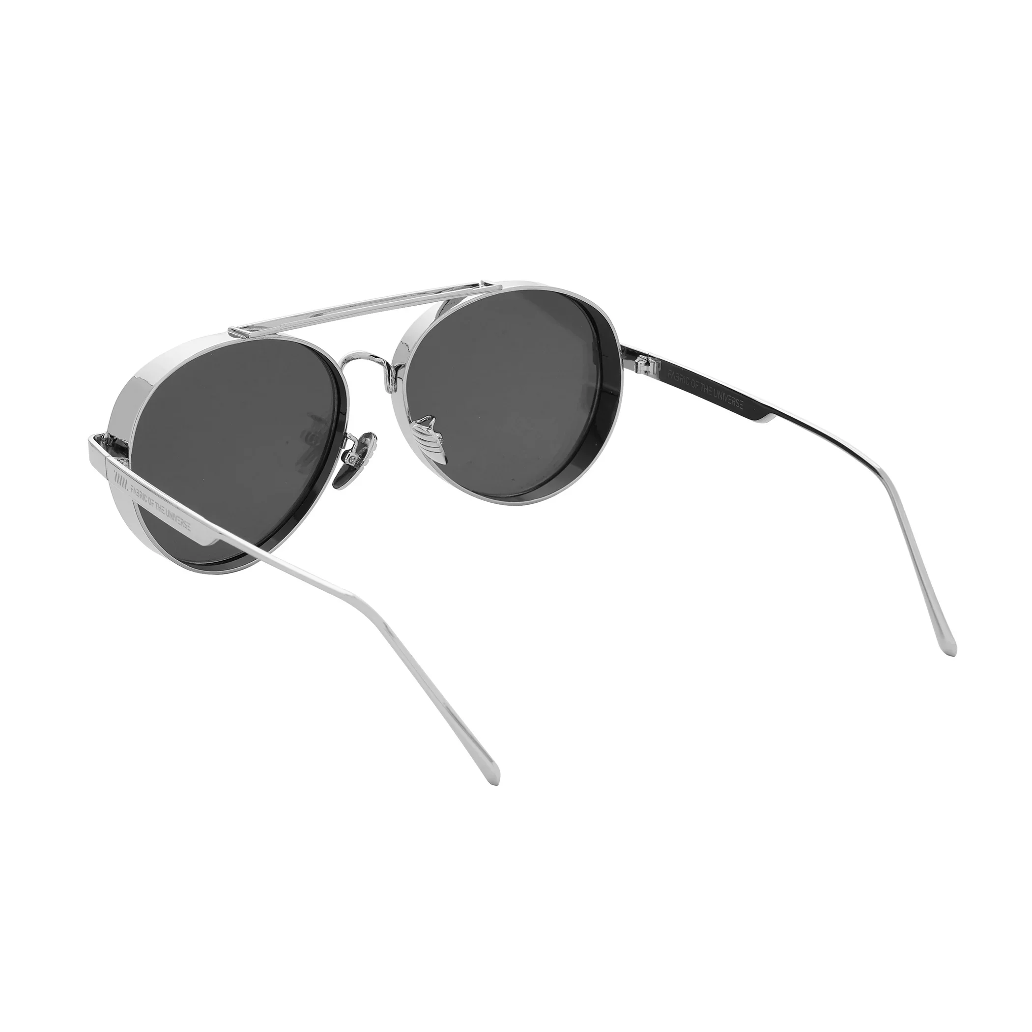 Commander's Aviator Silver Sunglasses - Image 3