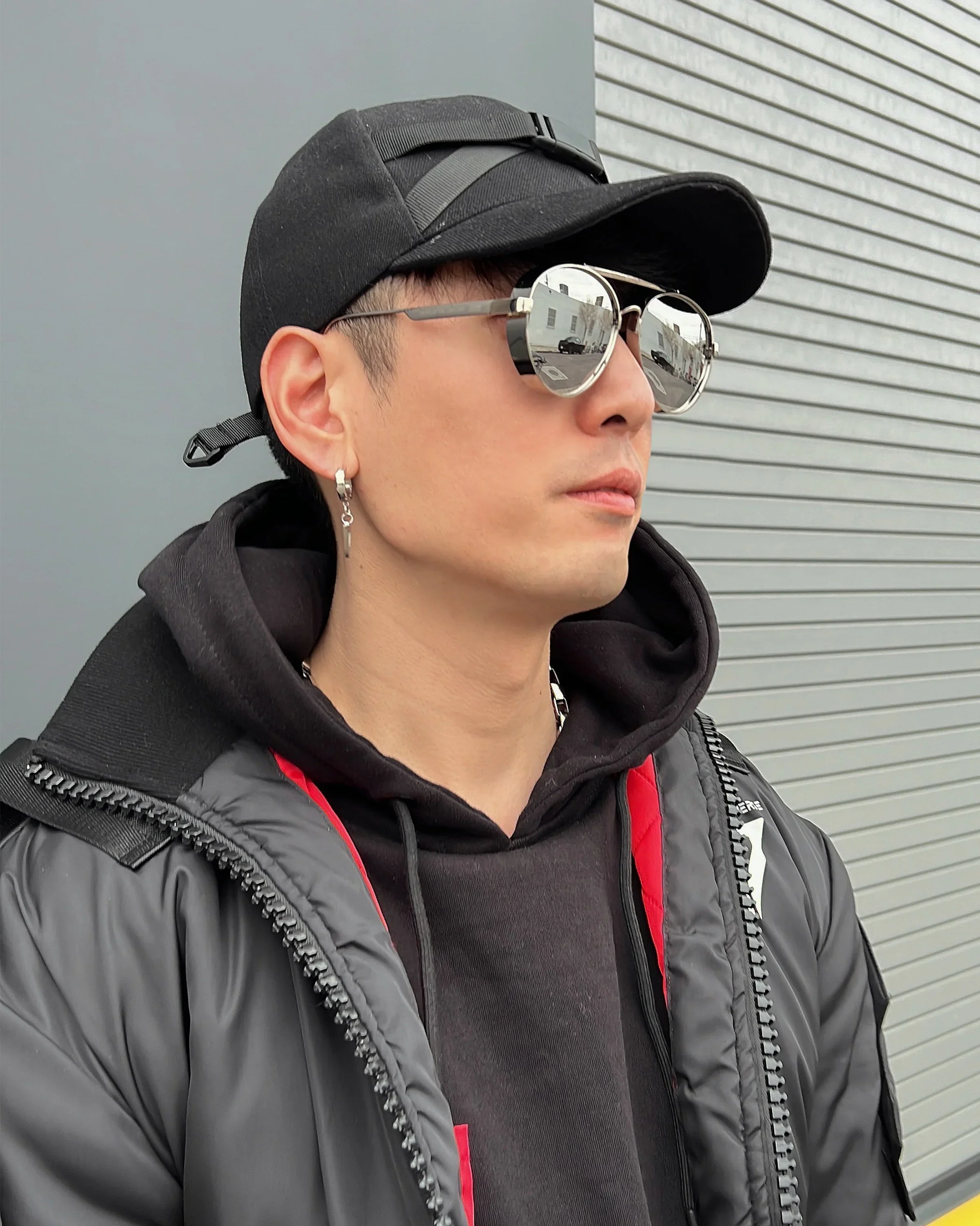 Commander's Aviator Silver Sunglasses - Image 6
