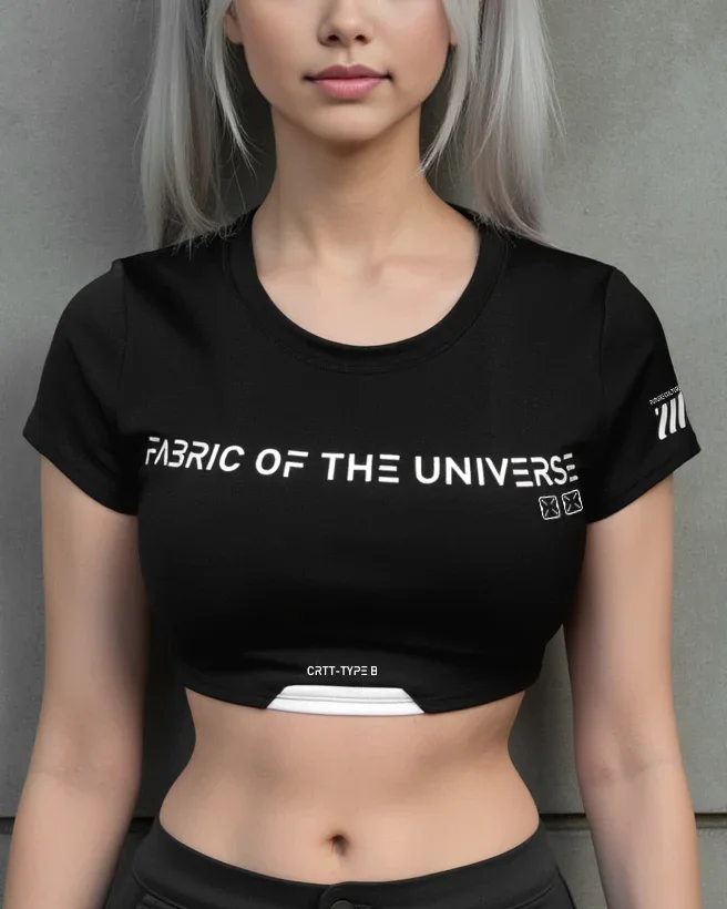 CRTT-Type B Black Crop Short Sleeve T - Image 6