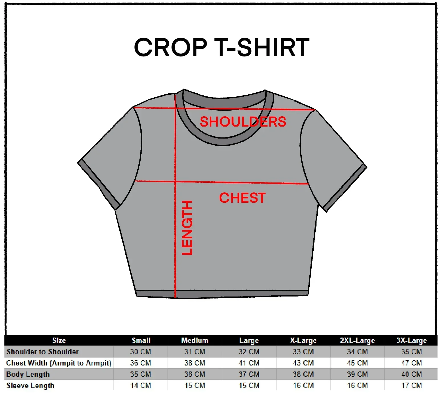 CRTT-Type B Black Crop Short Sleeve T - Image 9