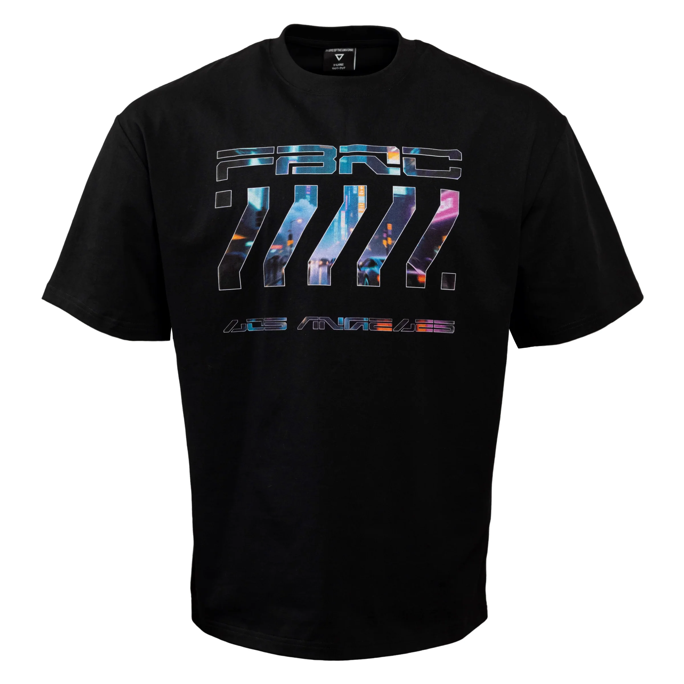 Cyber LA Black Short Sleeve T
