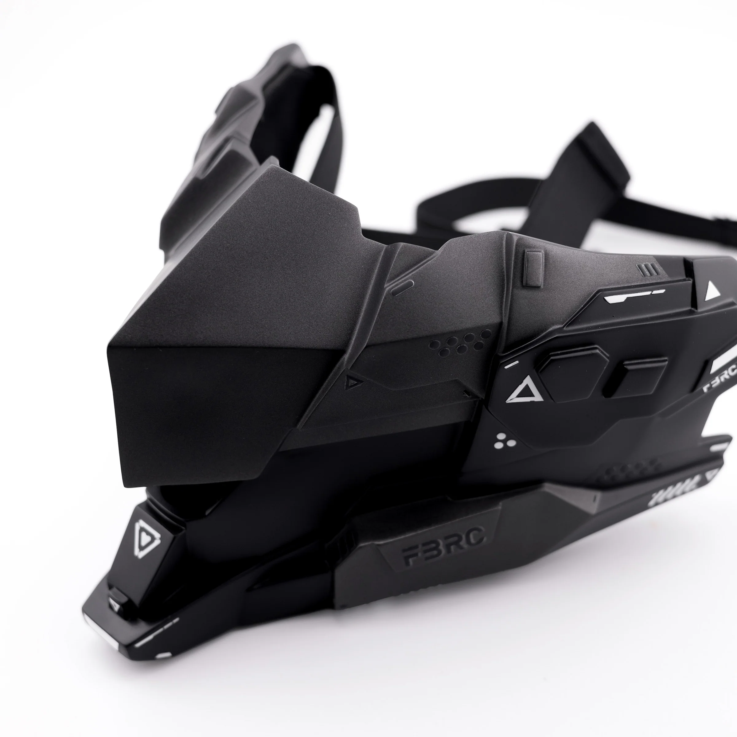 CYM-03 Black Gunmetal Cyber Mask - Image 7