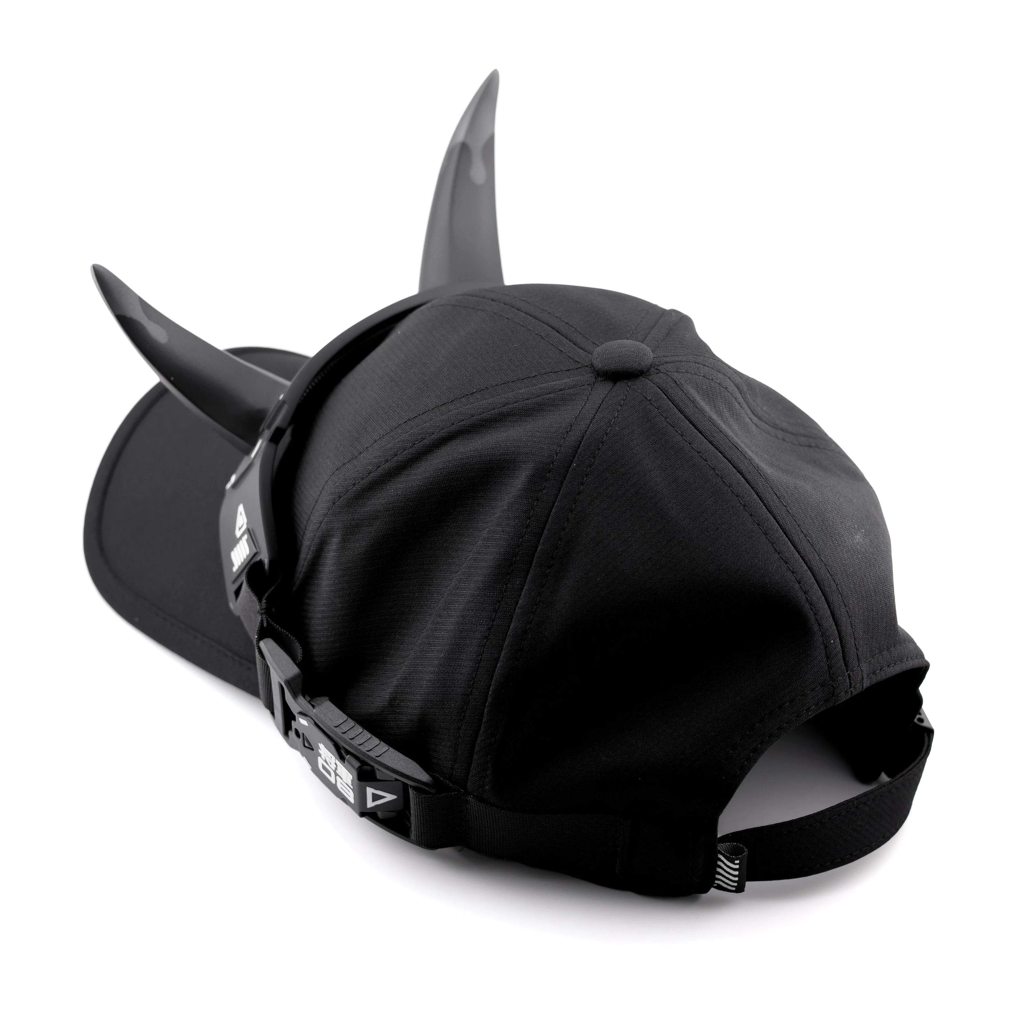 DC-01A Gunmetal Demon Horns Cap - Image 5