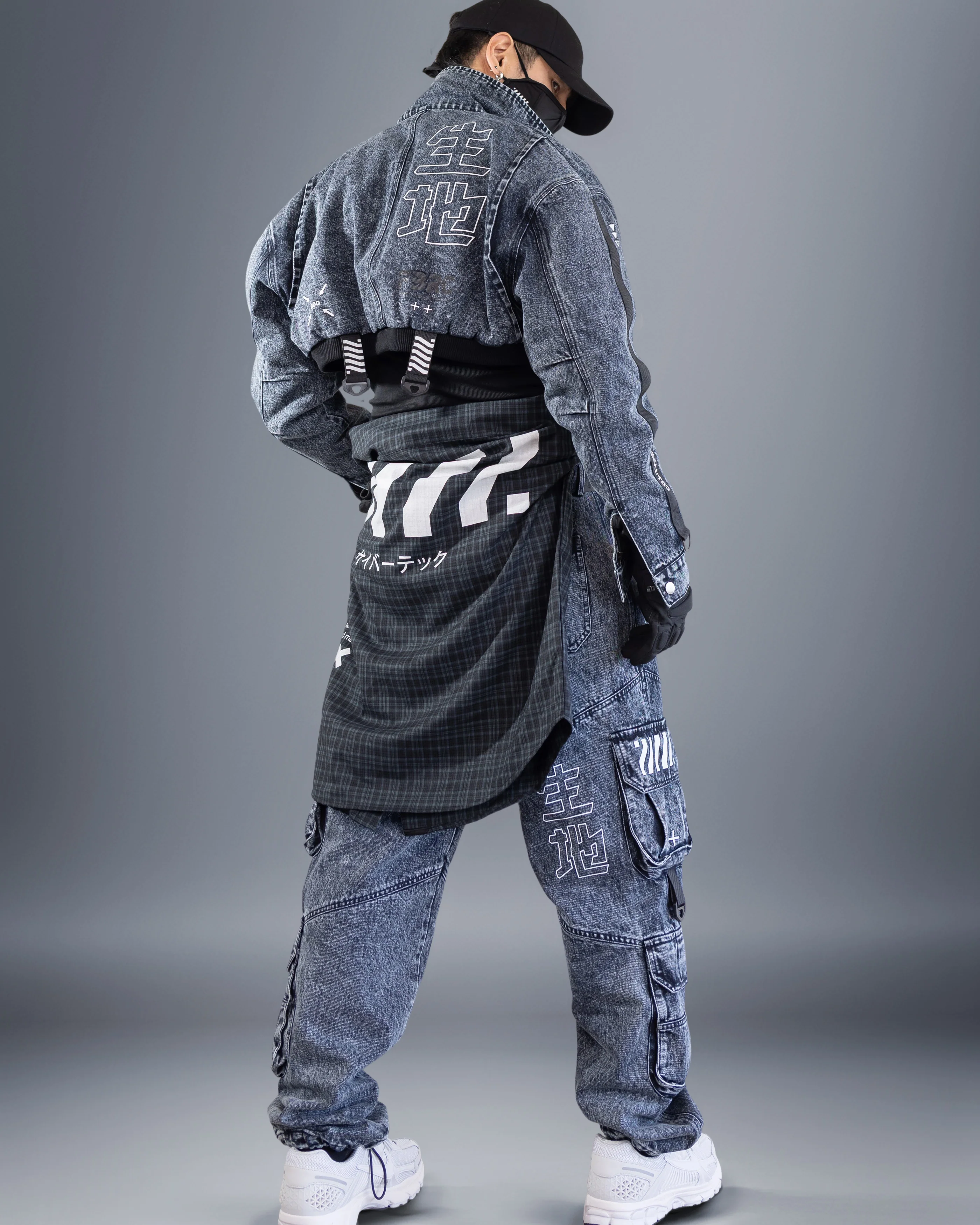 DJ-Type 001A Acid Denim Pants - Image 10
