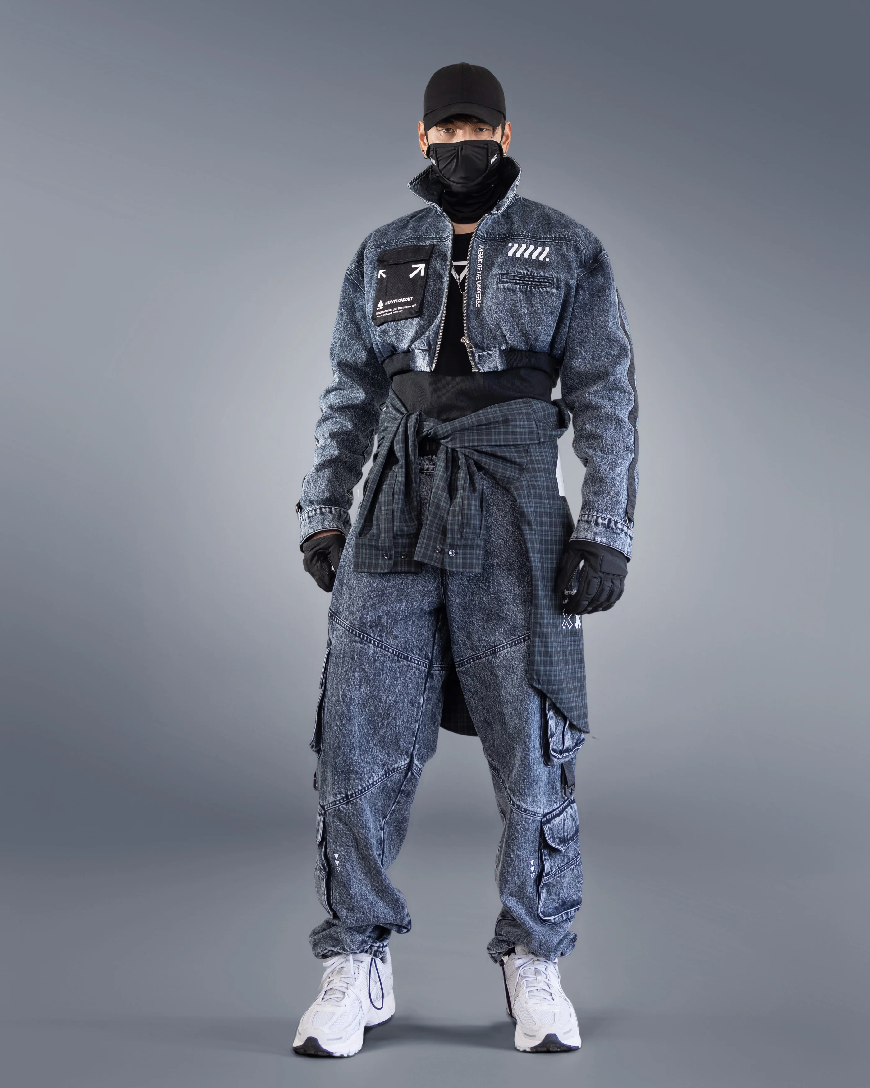 DJ-Type 001A Acid Denim Pants - Image 6